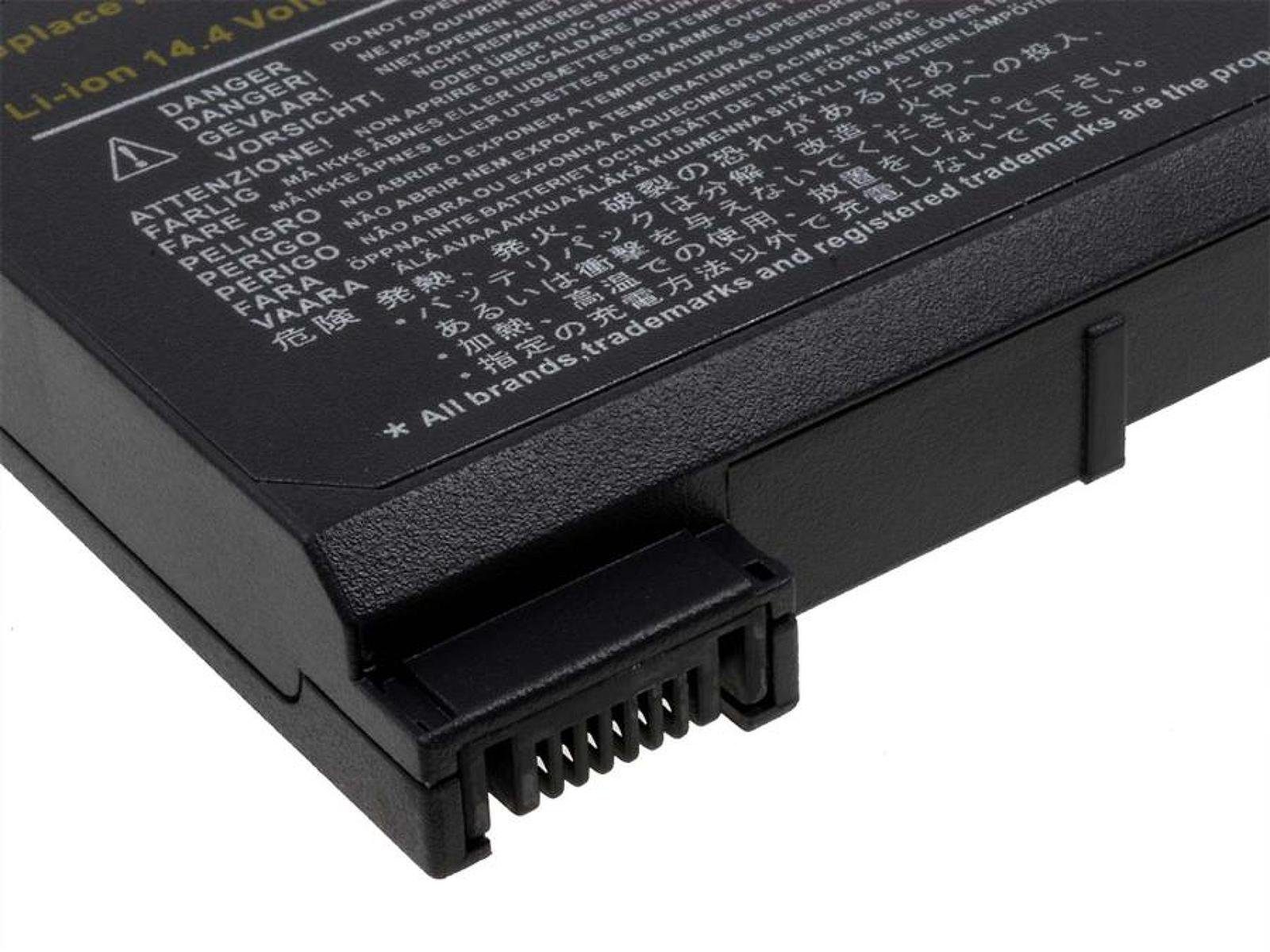 Latitude 4400 XT mAh Powery CPi DELL (14.4 V) Akku Laptop-Akku für D300
