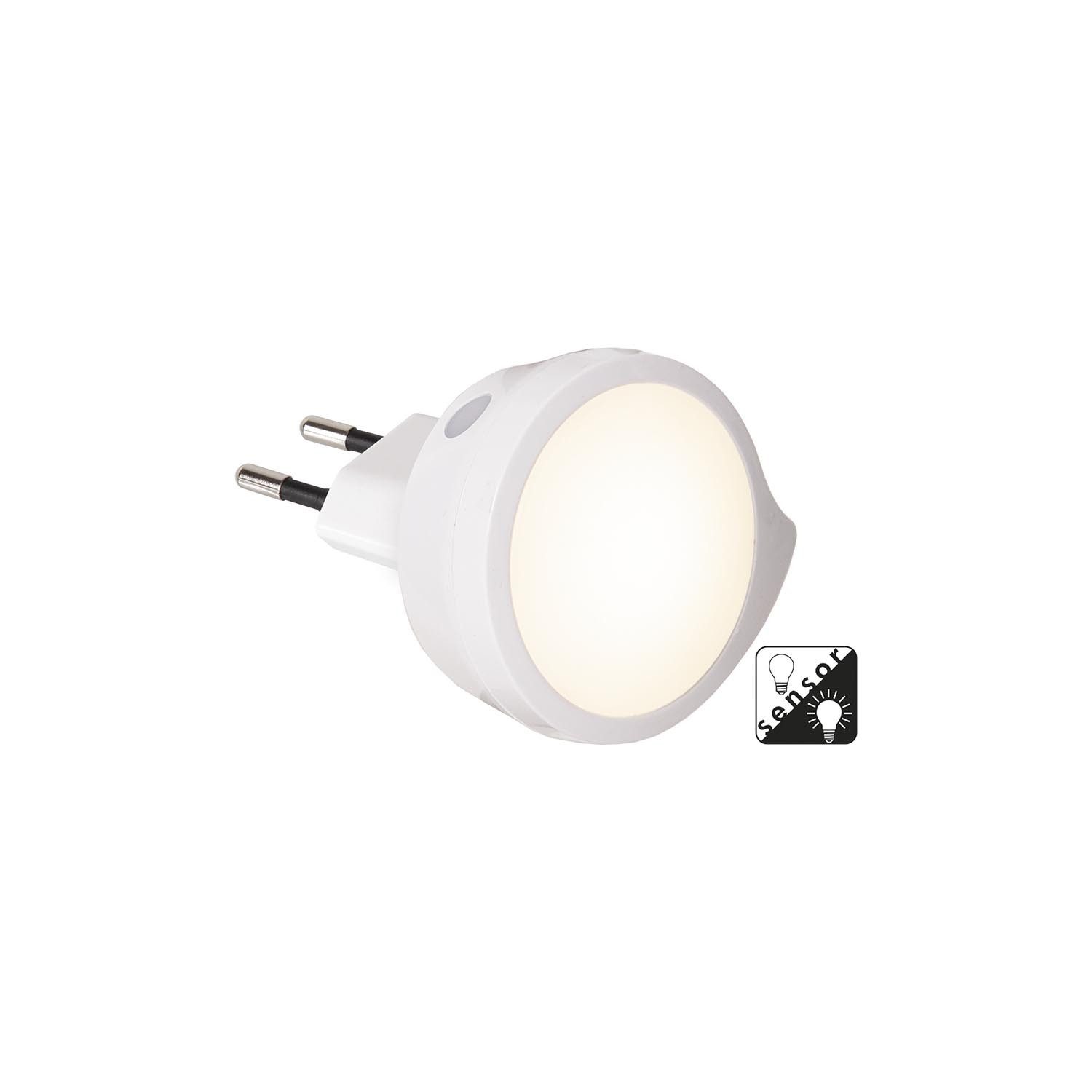 STAR TRADING LED Nachtlicht Functional, Rundes Nachtlicht,Functional' für die Steckdose, matte Lichtquelle, w