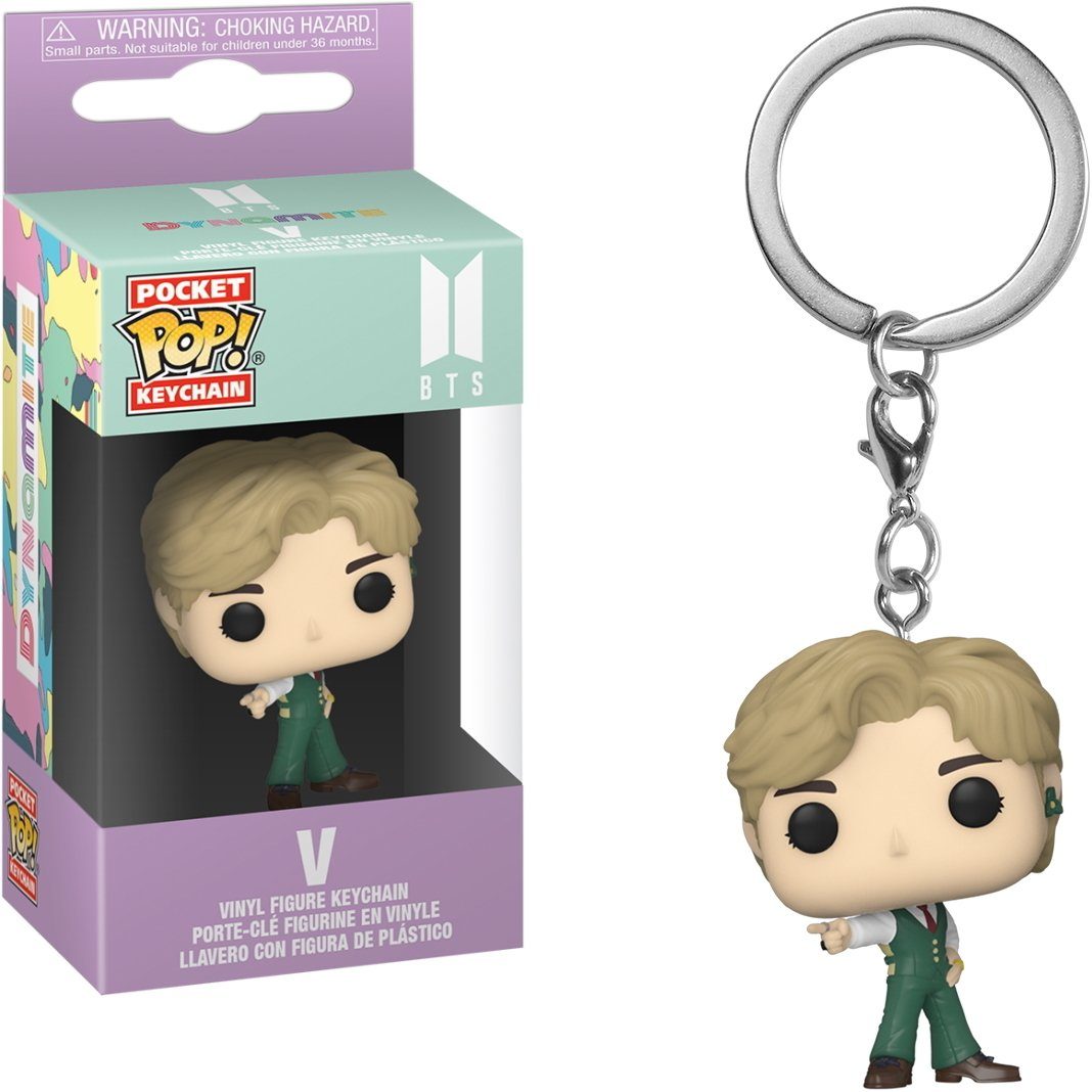 Funko Schlüsselanhänger BTS Dynamite - V Pocket POP! Keychain