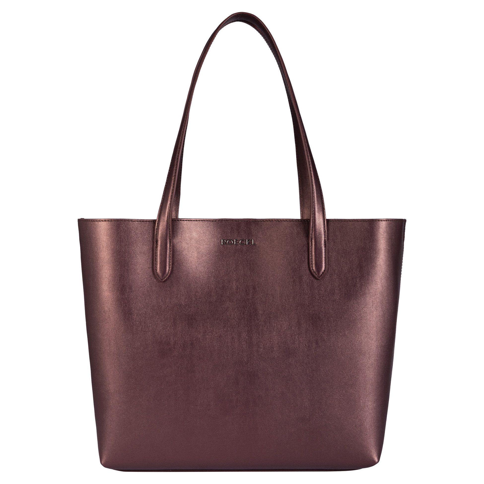 Roeckl Schultertasche CAROL SHOPPER METALLIC LARGE