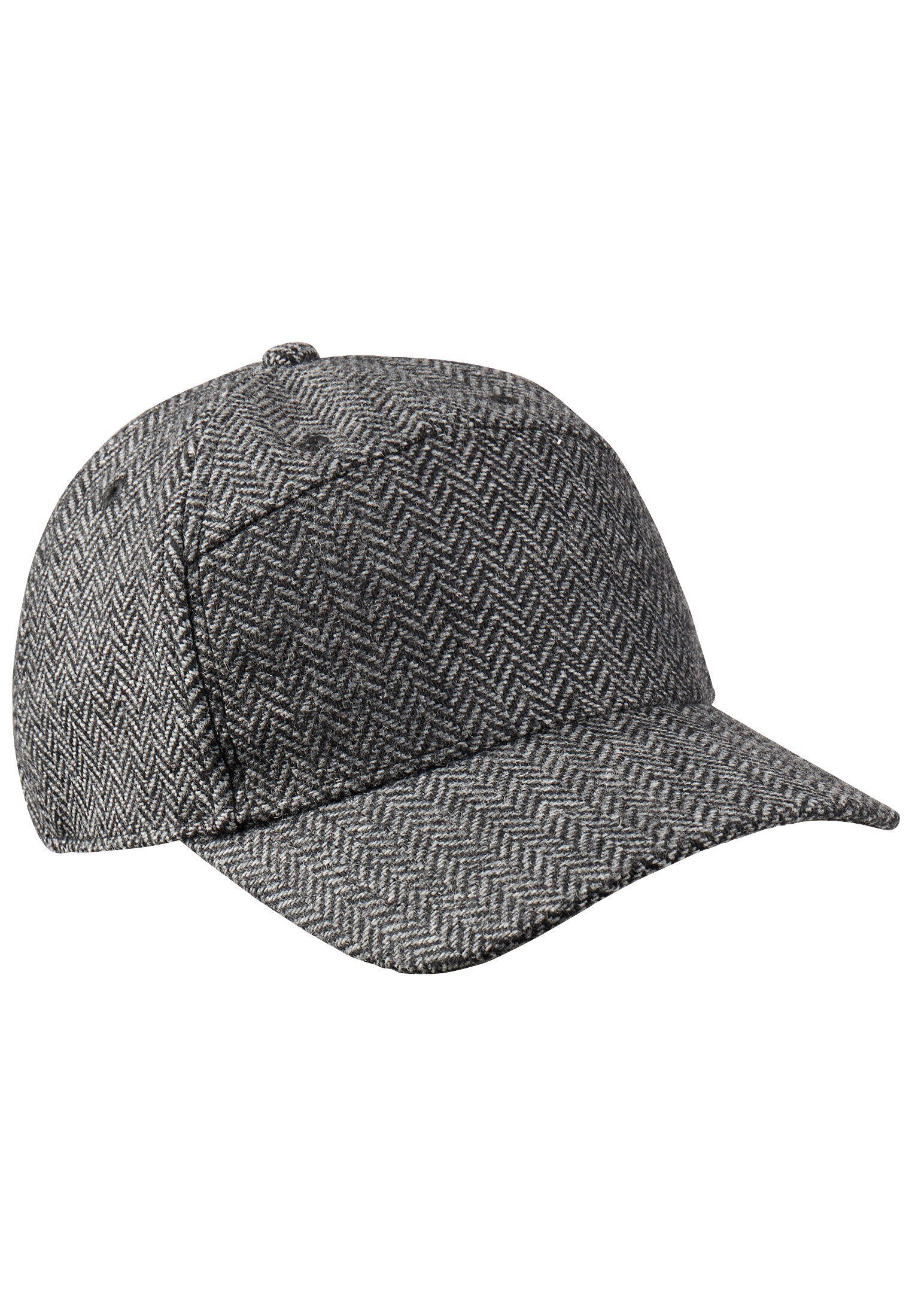 camel active Baseball Cap im Fischgrat-Muster