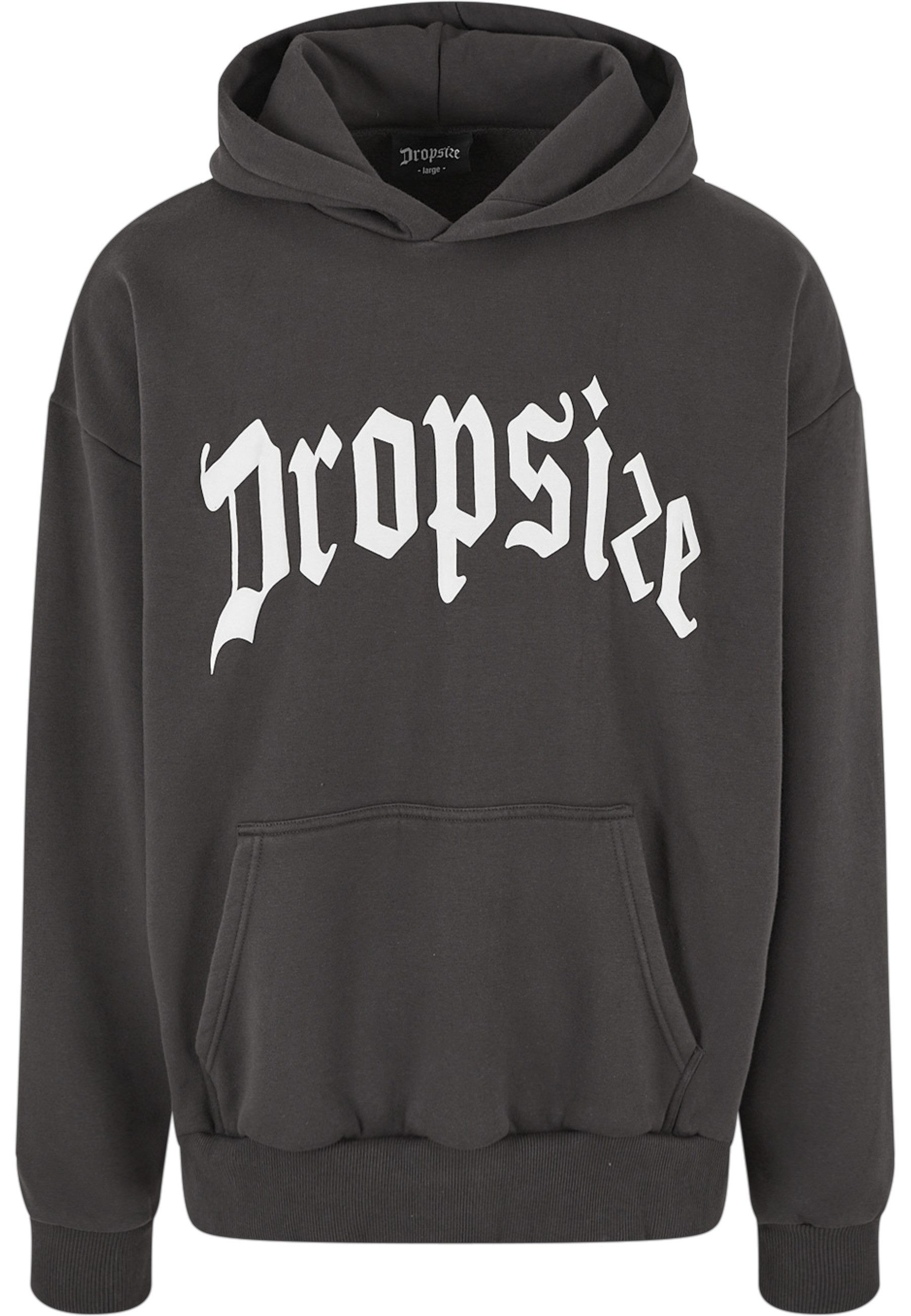 Dropsize Kapuzenpullover Dropsize Herren Heavy Oversize Puffer Print Hoodie (1-tlg)
