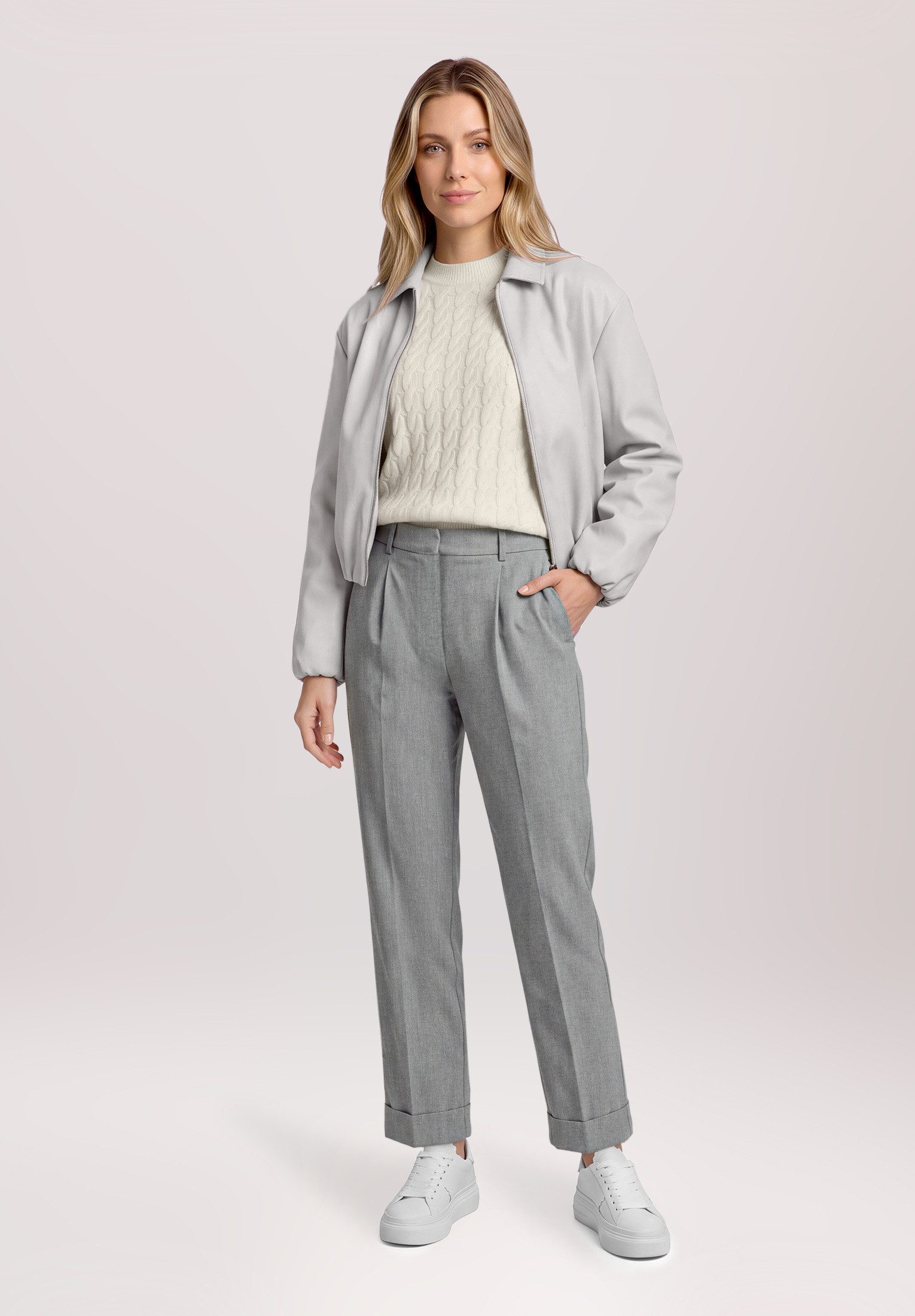 Betty&Co Stoffhose Damen mit Bügelfalte
