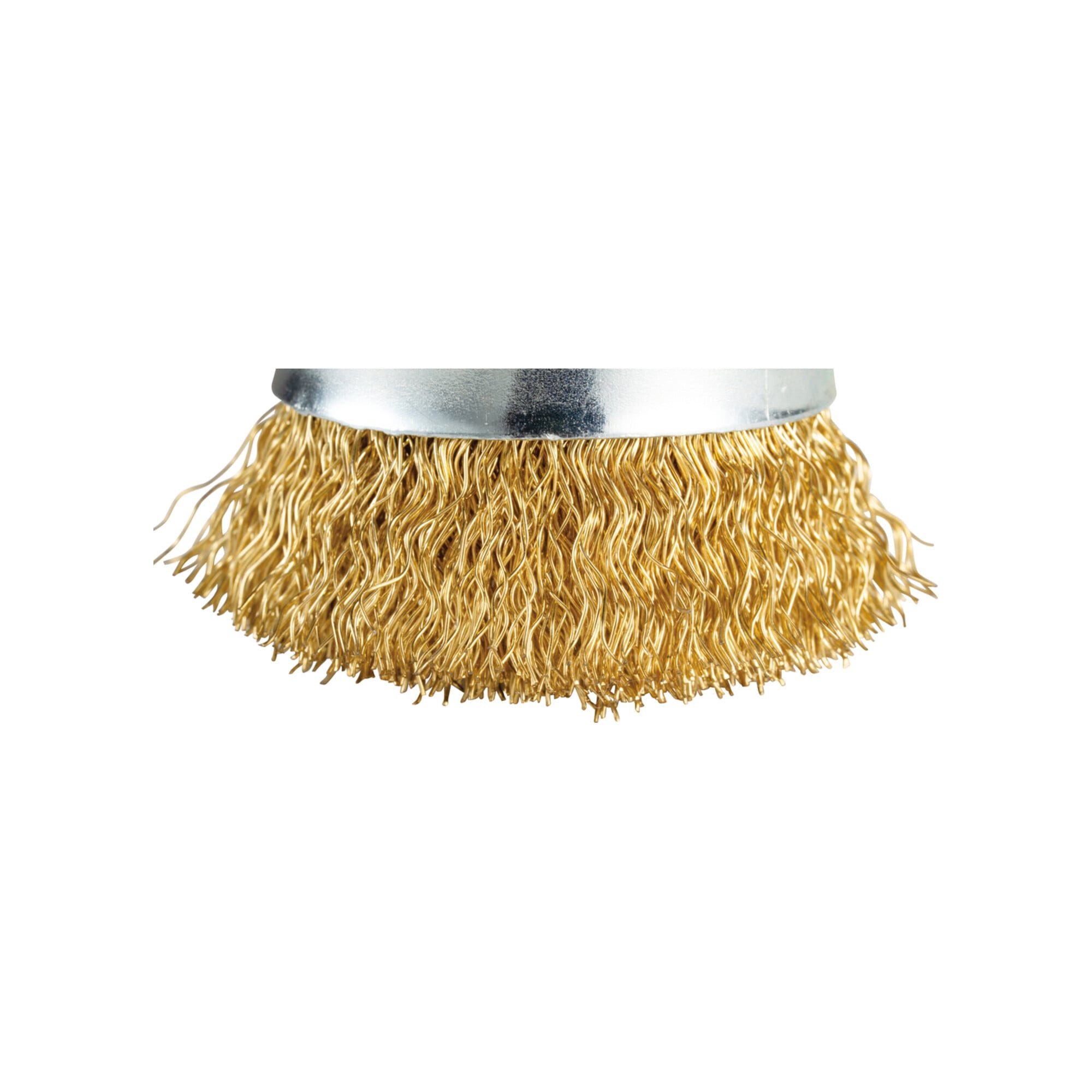 Makita Topfbürsten-Aufsatz Makita Topfbürste D-73617 Ø 50 mm, gewellt, verzinkt, 1/4"-Sechskant