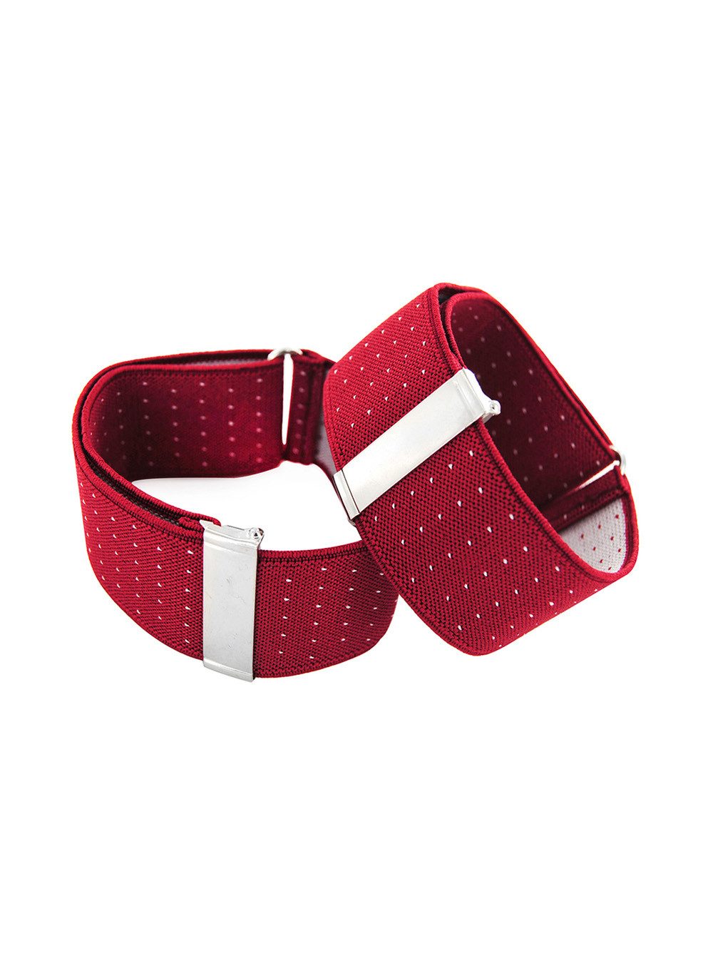 axy Hosenträger 1 Paar Herren Hemd Ärmelhalter 3,5cm Breit (elastisch und größenverstellbar) Hemd Ärmelhalter Hülsenhalter Ärmelband