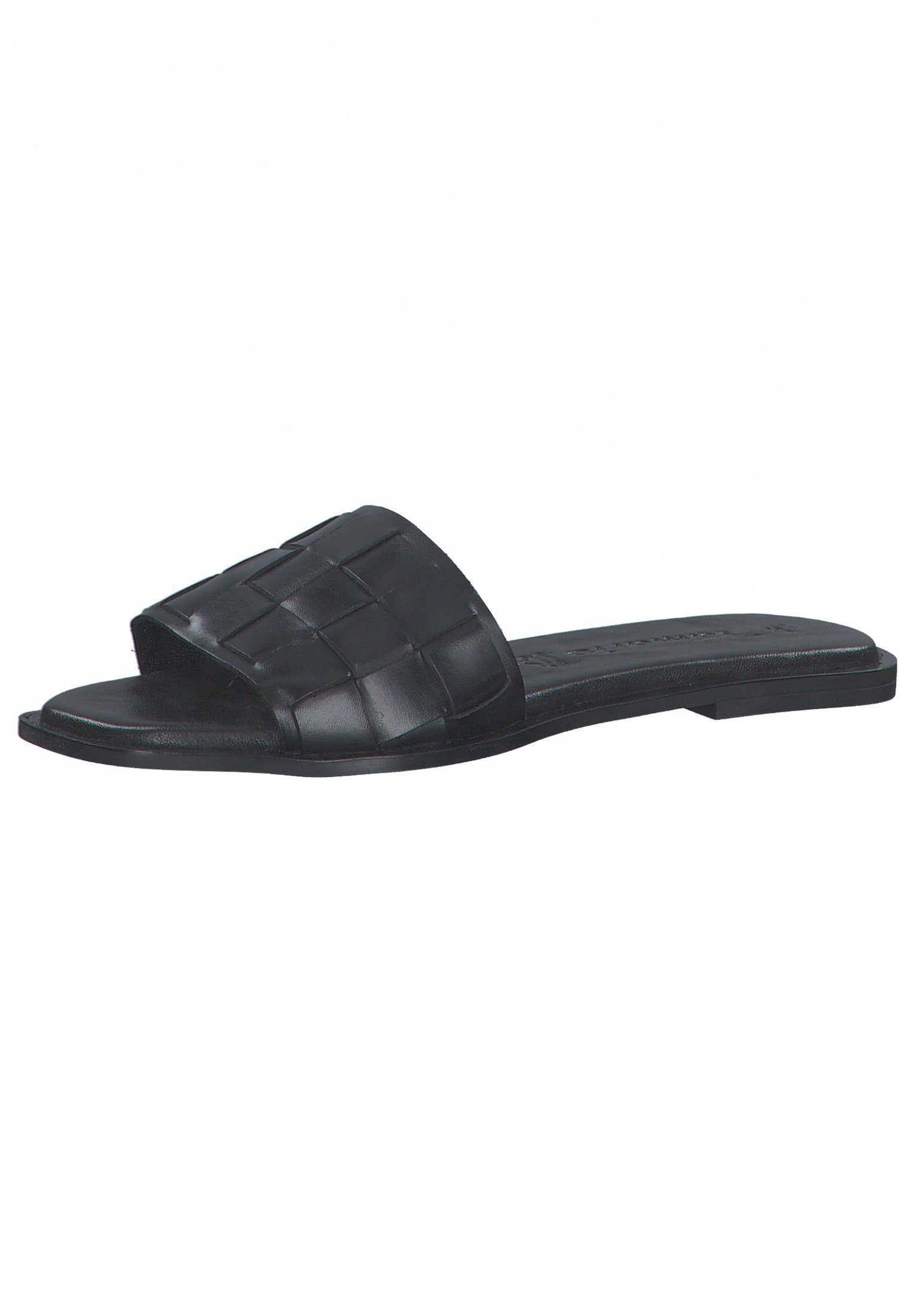 Black Tamaris 003 Sandale 1-27122-28 Leather