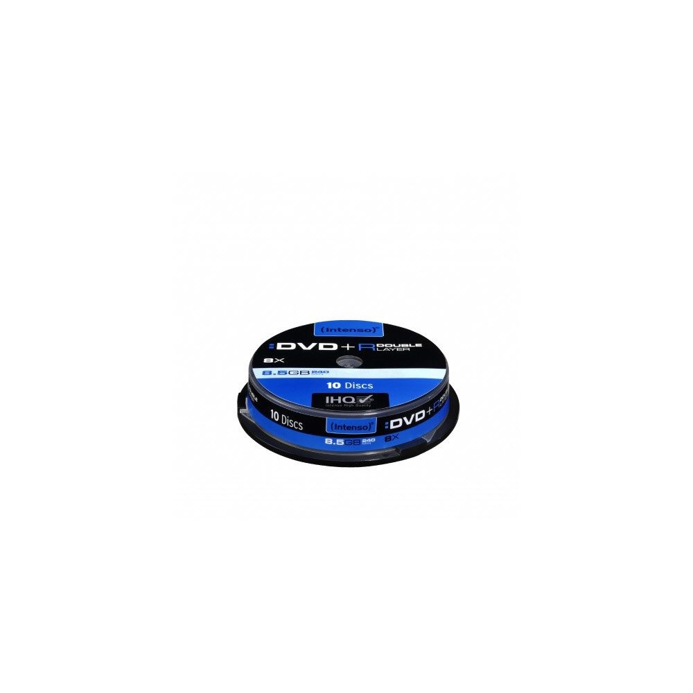 Intenso DVD-Rohling Intenso DVD+R DL 8x 10er Cake Box - Rohlinge.
