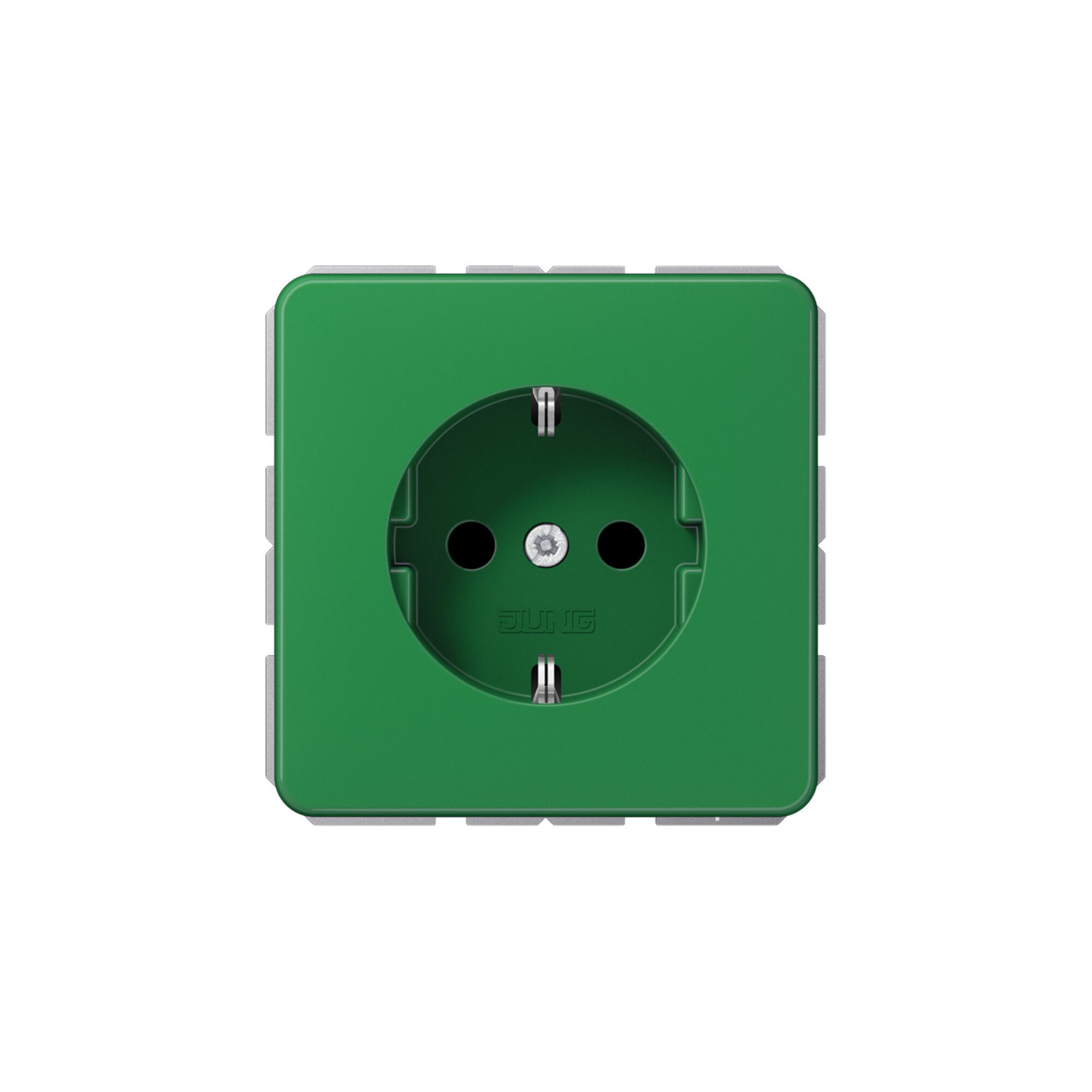 JUNG Steckdose Jung SCHUKO-Steckdose 16A 250V bruchsicher CD 1520 BF GN