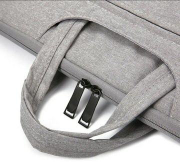 Hizek Laptoptasche Wasserdichte Laptop-Tasche - Reißverschluss, für Notebook und Tablet (Stylische Laptoptasche, Stylische Laptoptasche – Schutz mit Eleganz), Wasserdicht und gepolstert – optimaler Schutz für Ihren Laptop.