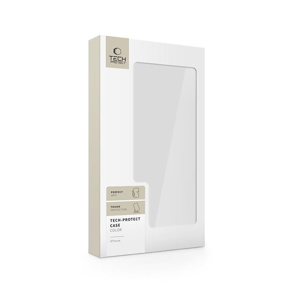 TECH PROTECT Handyhülle Schutzhülle Blumenmuster Smartphonehülle, transparent, Blumenmotiv, TPU, erhöhte Ränder