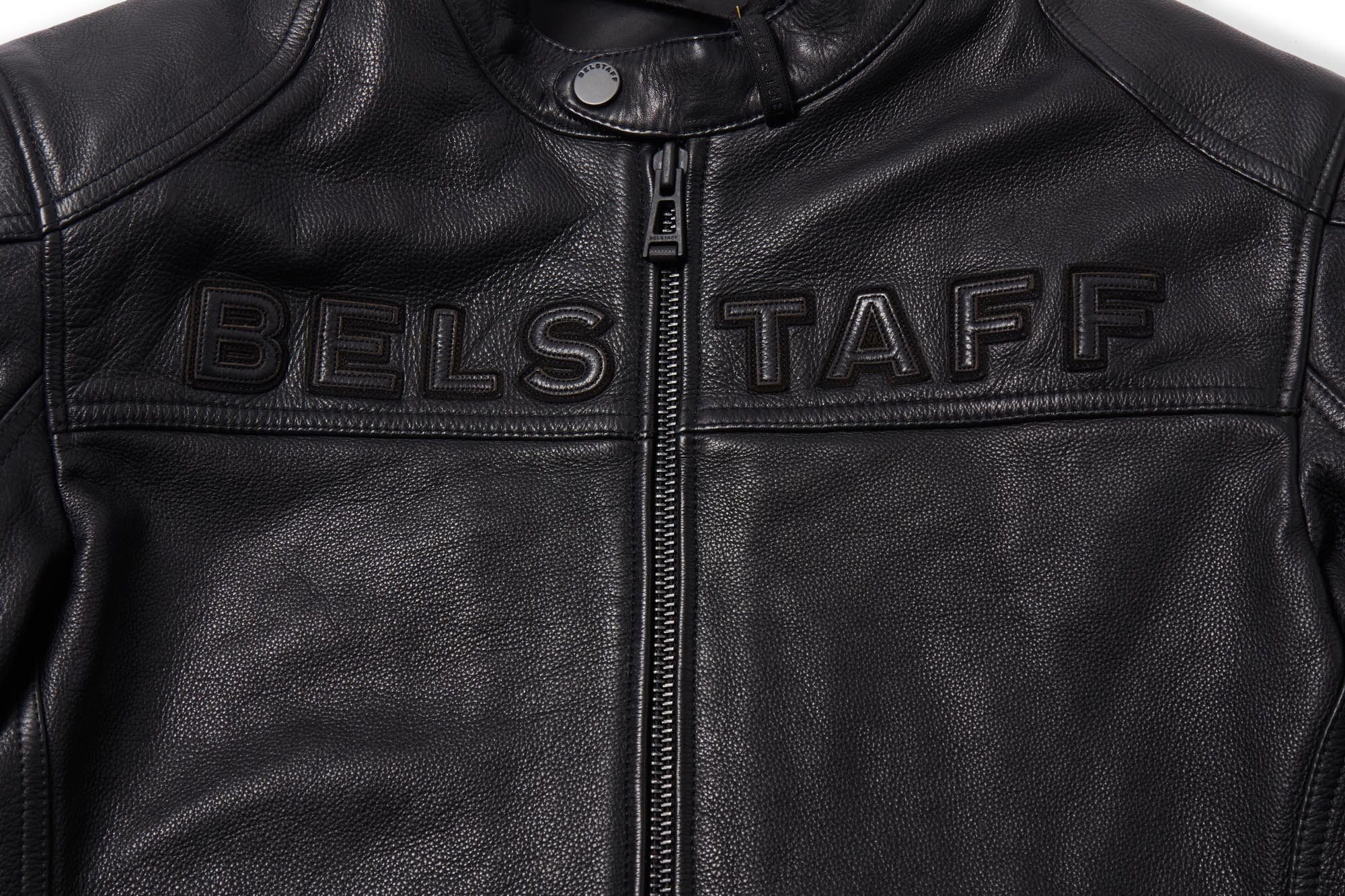 Belstaff Motorradjacke Stour Motorrad Lederjacke Verbindungsreißverschluss,Ellenbogenprotektoren enthalten,Schulte