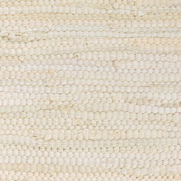 Teppich Wertingen, Home affaire, rechteckig, Höhe: 10 mm, Handweb Teppich, Uni Farben, 90% Baumwolle, handgewebt, Wohnzimmer