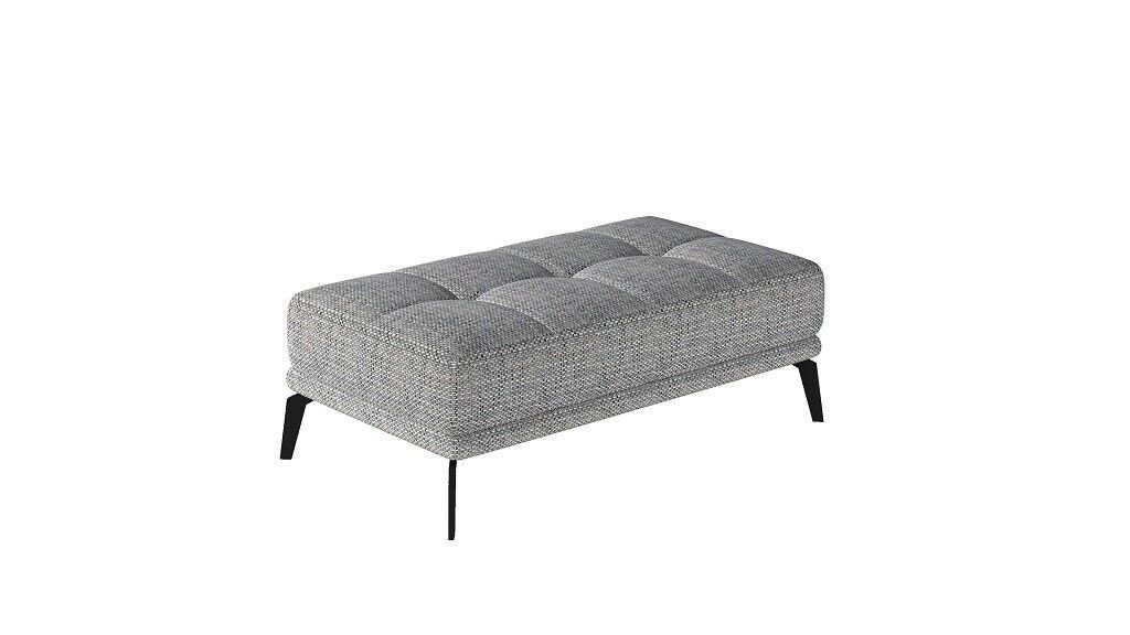 JVmoebel Hocker, Hocker Sofa Pouf Polster Beistellhocker Fußhocker mane Möbelhocker man Grau