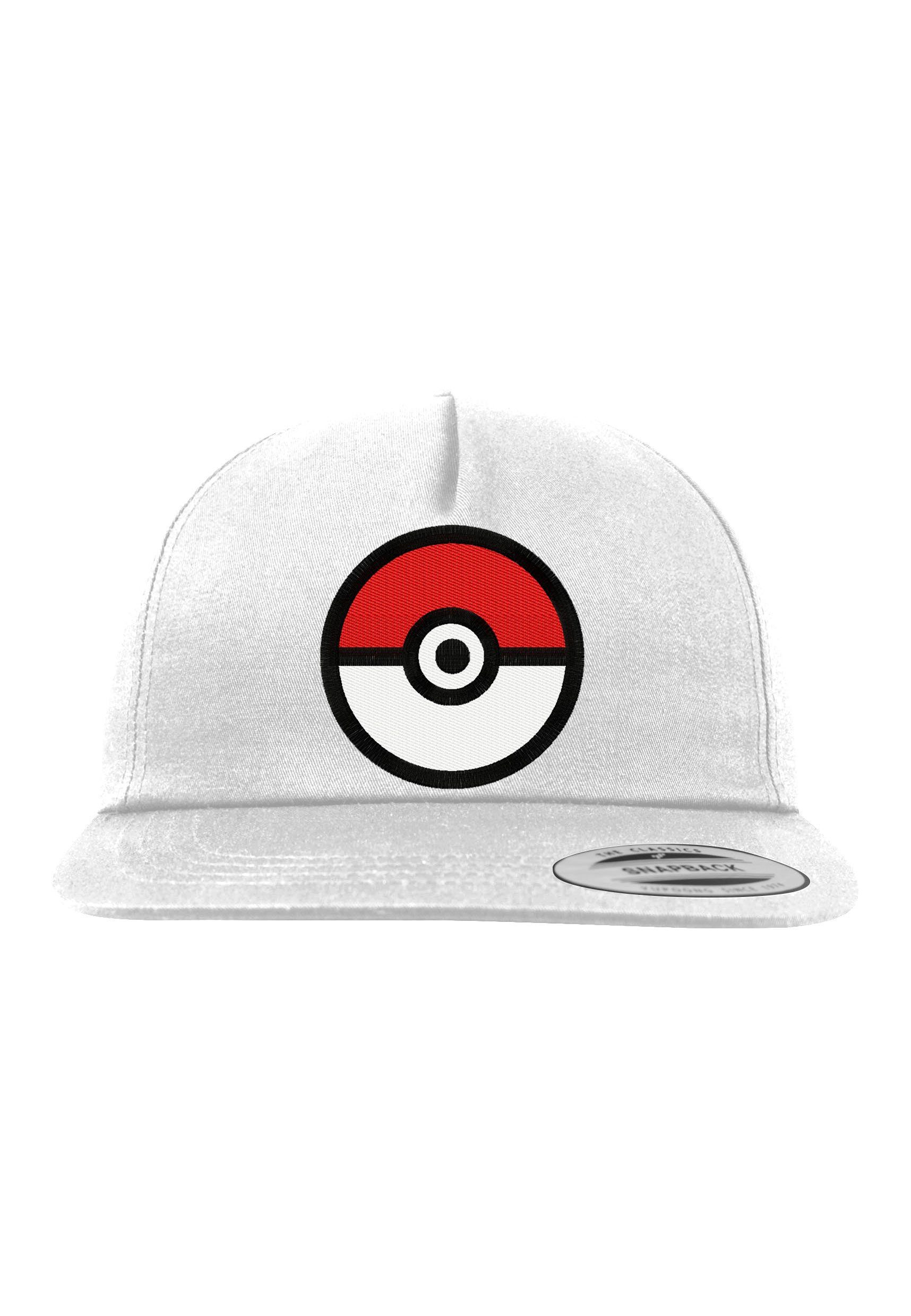 Youth Designz Baseball Cap Poke Ball 2D Unisex Snapback Cap mit modischer Logo Stickerei