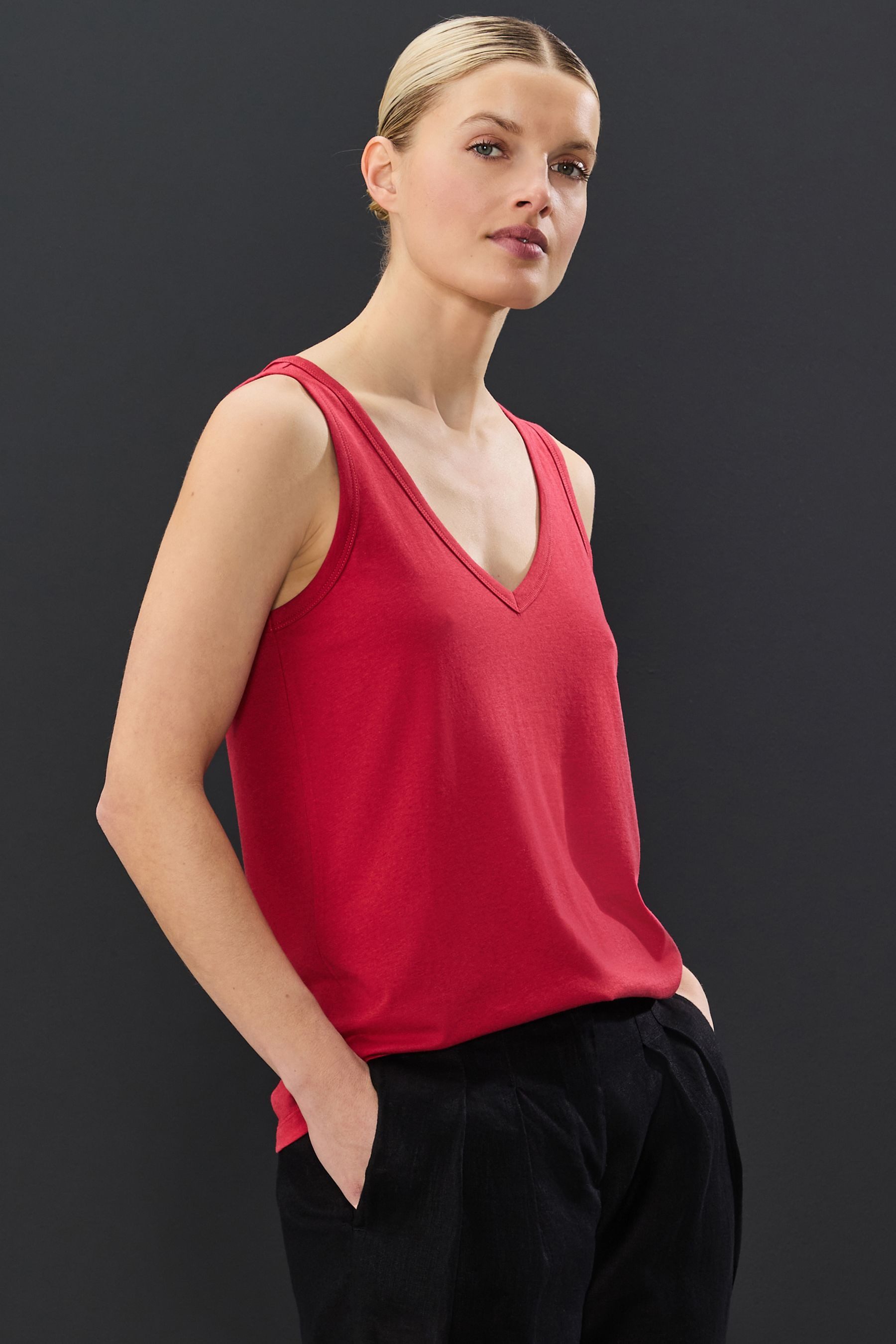 Next Trägertop Slouch-Trägertop aus Modal (1-tlg)