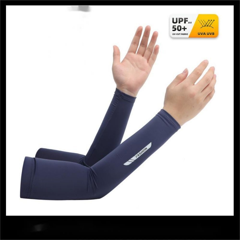 Fivejoy Armstulpen Sommer-Sonnenschutz-Kampagne, Cooling Ärmel Kühlung Arm Sleeves (2-St)