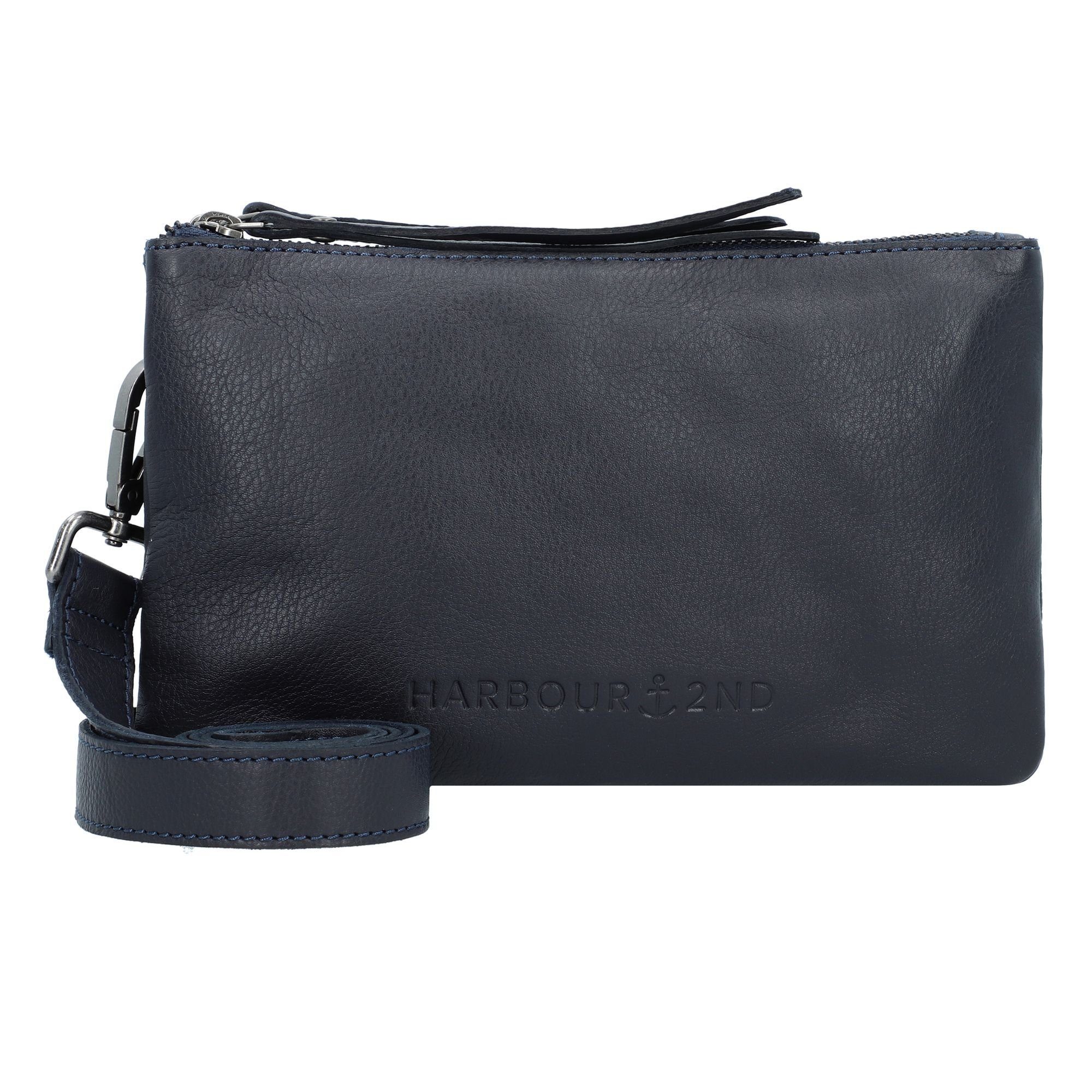 HARBOUR midnight Just navy 2nd Umhängetasche Leder Pure,