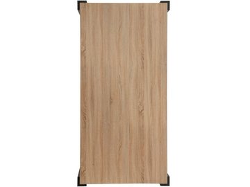 loft24 Esstisch Charlotte, aus MDF mit schöner Holzoptik, Länge 200 cm