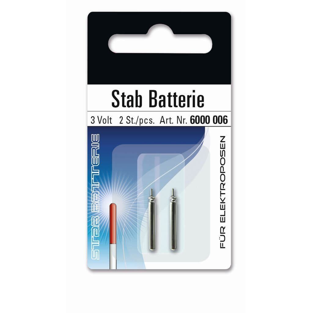 Jenzi Elektropose Jenzi Stabbatterie für Elektropose 3 Volt 2Stk