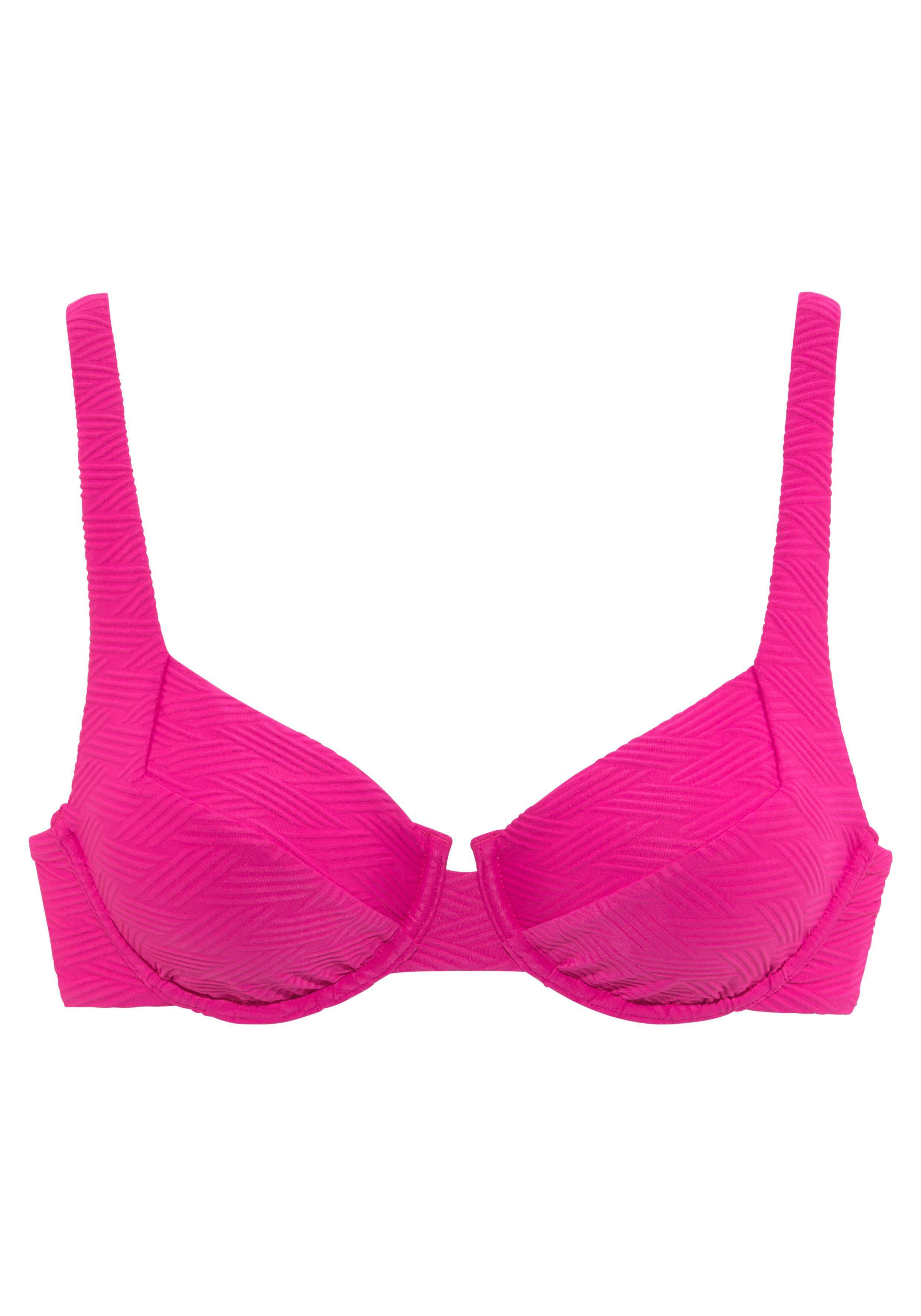 Sunseeker Bügel-Bikini-Top Loretta, mit Strukturmuster günstig online kaufen