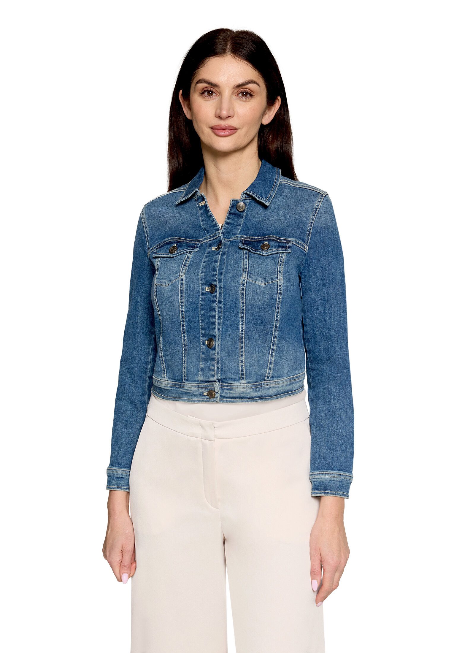 Vera Mont Jeansjacke Damen mit Waschung. € 99,99