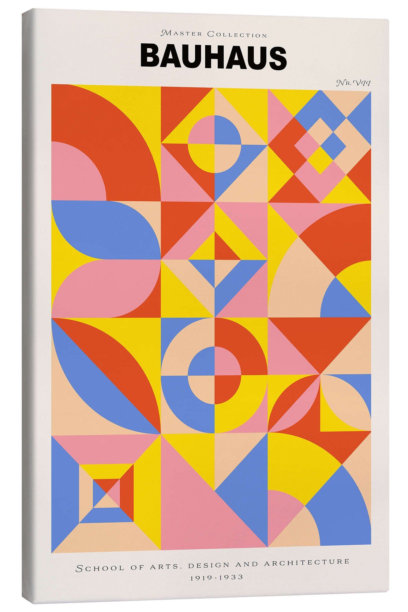 Posterlounge Wandbild Bauhaus Nr. 7, Exhibition Posters, erhältlich als Poster, Leinwandbild, Wandsticker oder Acrylglasbild