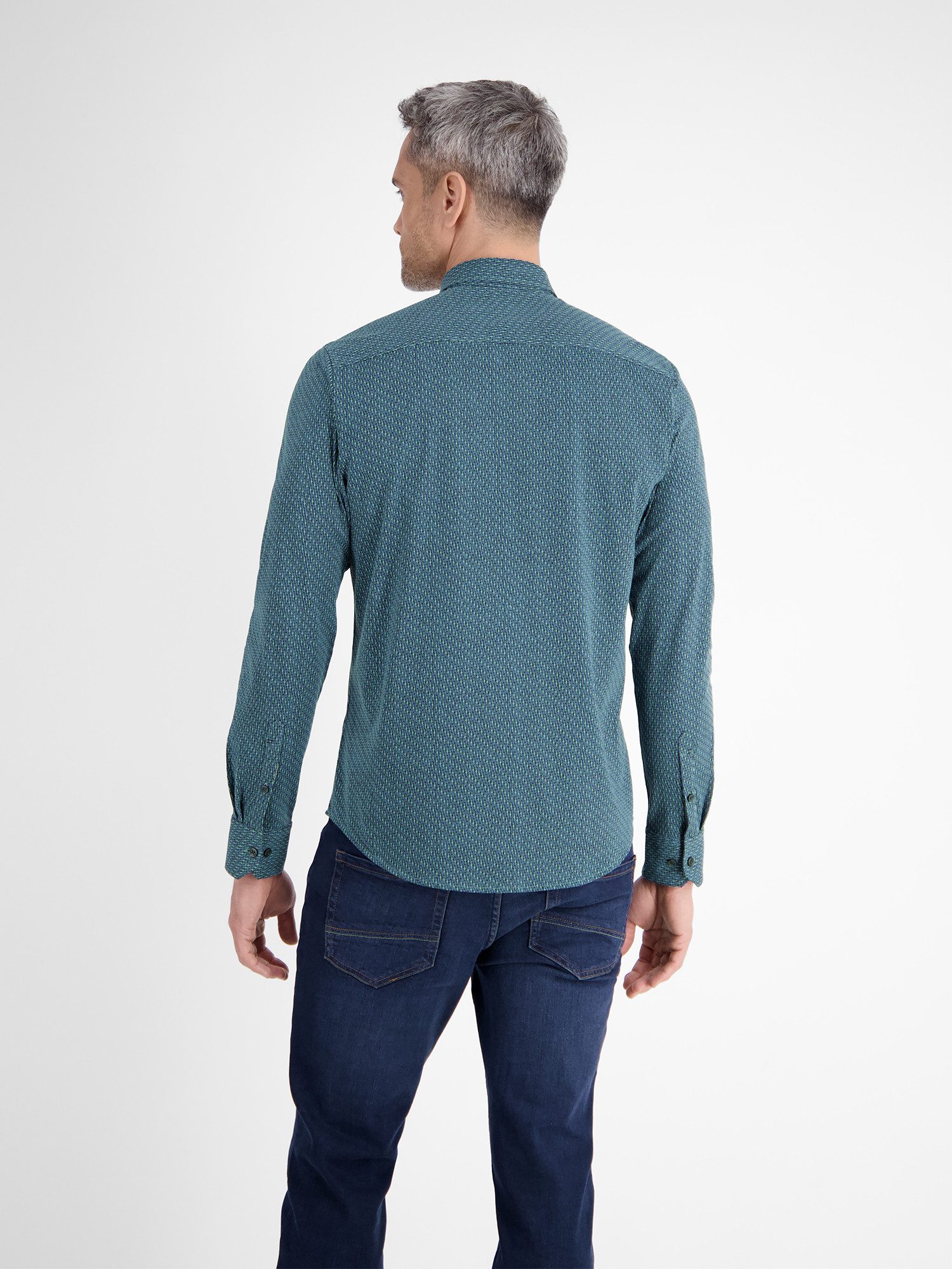 LERROS Langarmhemd LERROS Jersey Herrenhemd günstig online kaufen