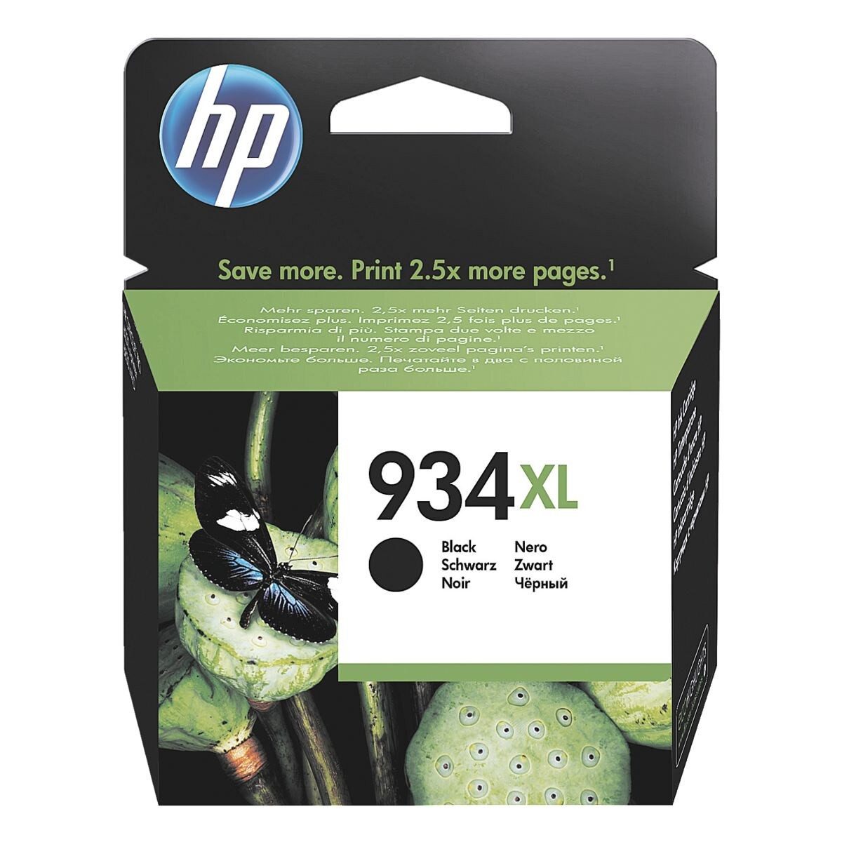 HP HP C2P23AE Tintenpatrone (Nr. 934XL, schwarz)