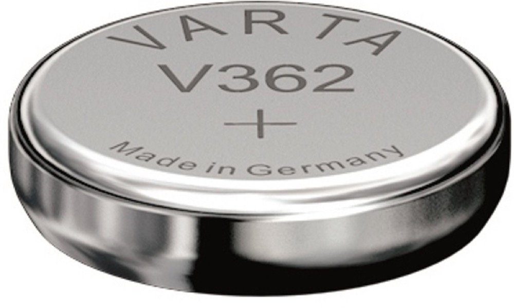 VARTA 1 Watch V 362 Primär Silber Uhrenbatterie Blister Knopfzelle