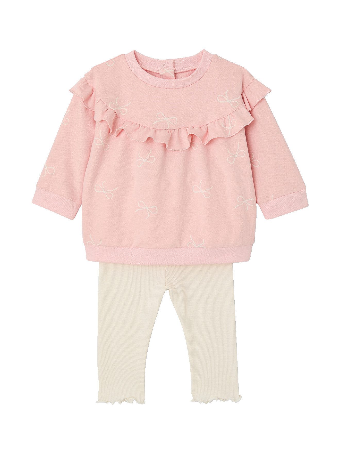 Hose & Shorts Baby-Set: Sweatshirt & Leggings