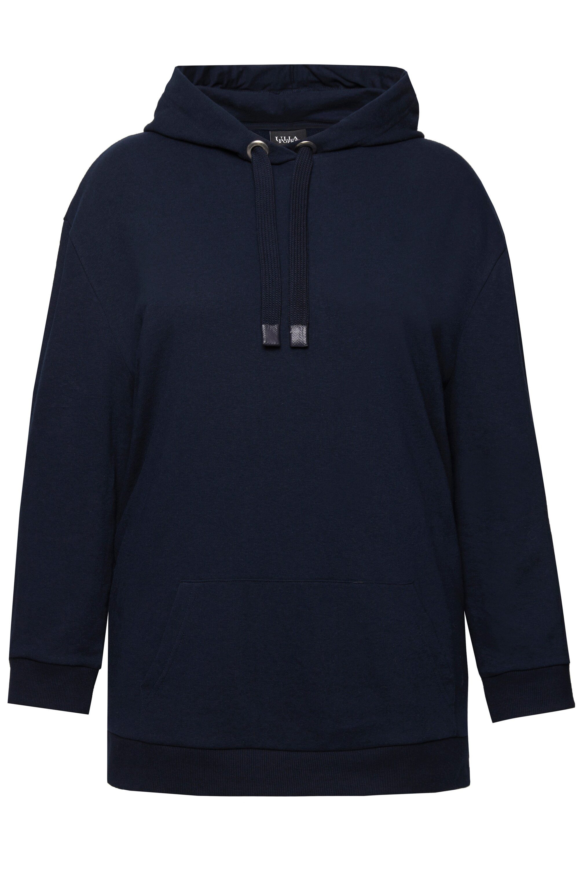 Ulla Popken Sweatshirt Hoodie Schriftmotiv Oversized günstig online kaufen