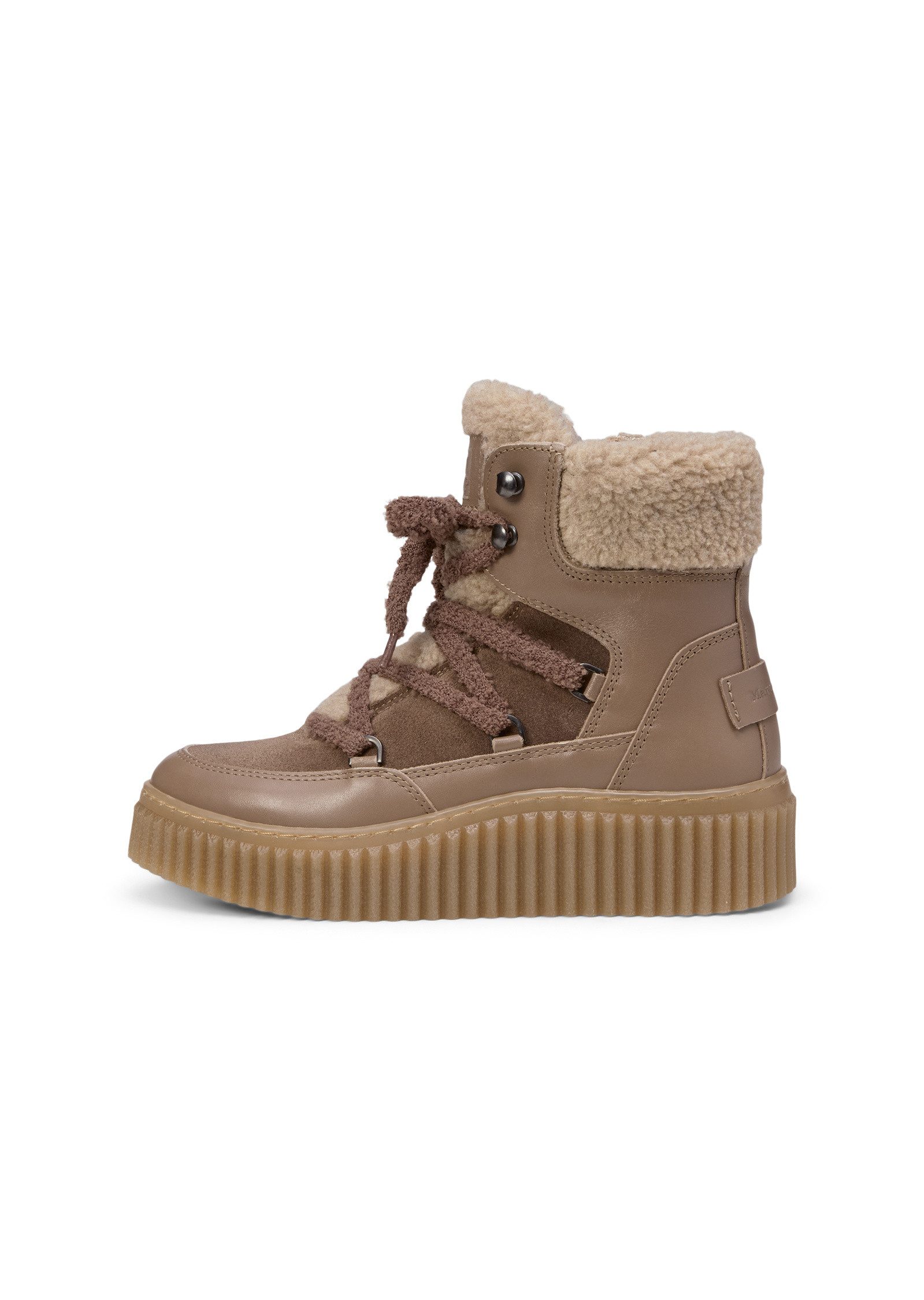 Marc O'Polo mit flauschigem Teddyfutter Stiefelette