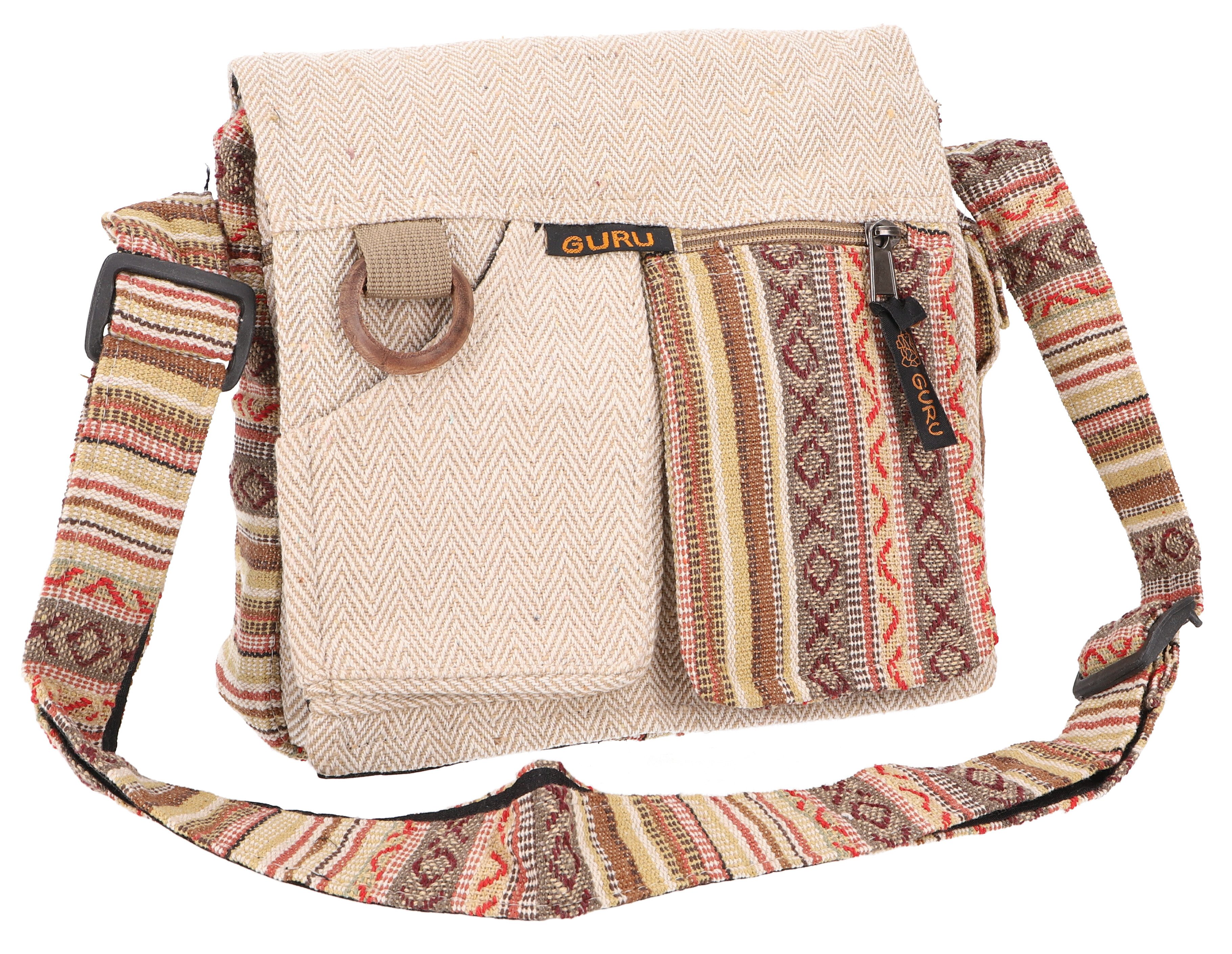Guru-Shop Schultertasche Boho Schultertasche, Hippie Tasche, günstig online kaufen