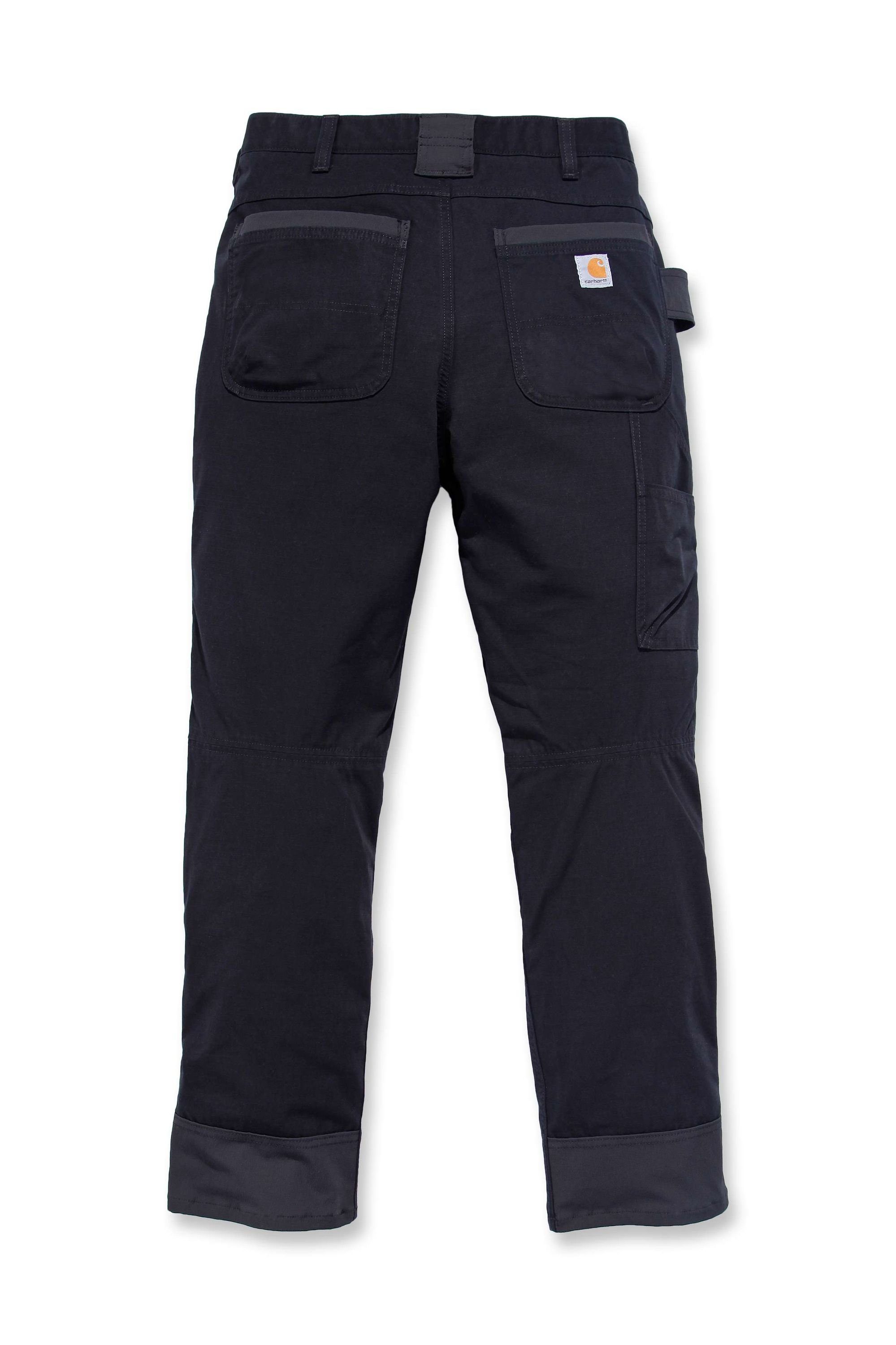 Carhartt Arbeitshose Steel Work Pant (1-tlg) black Doppelfront