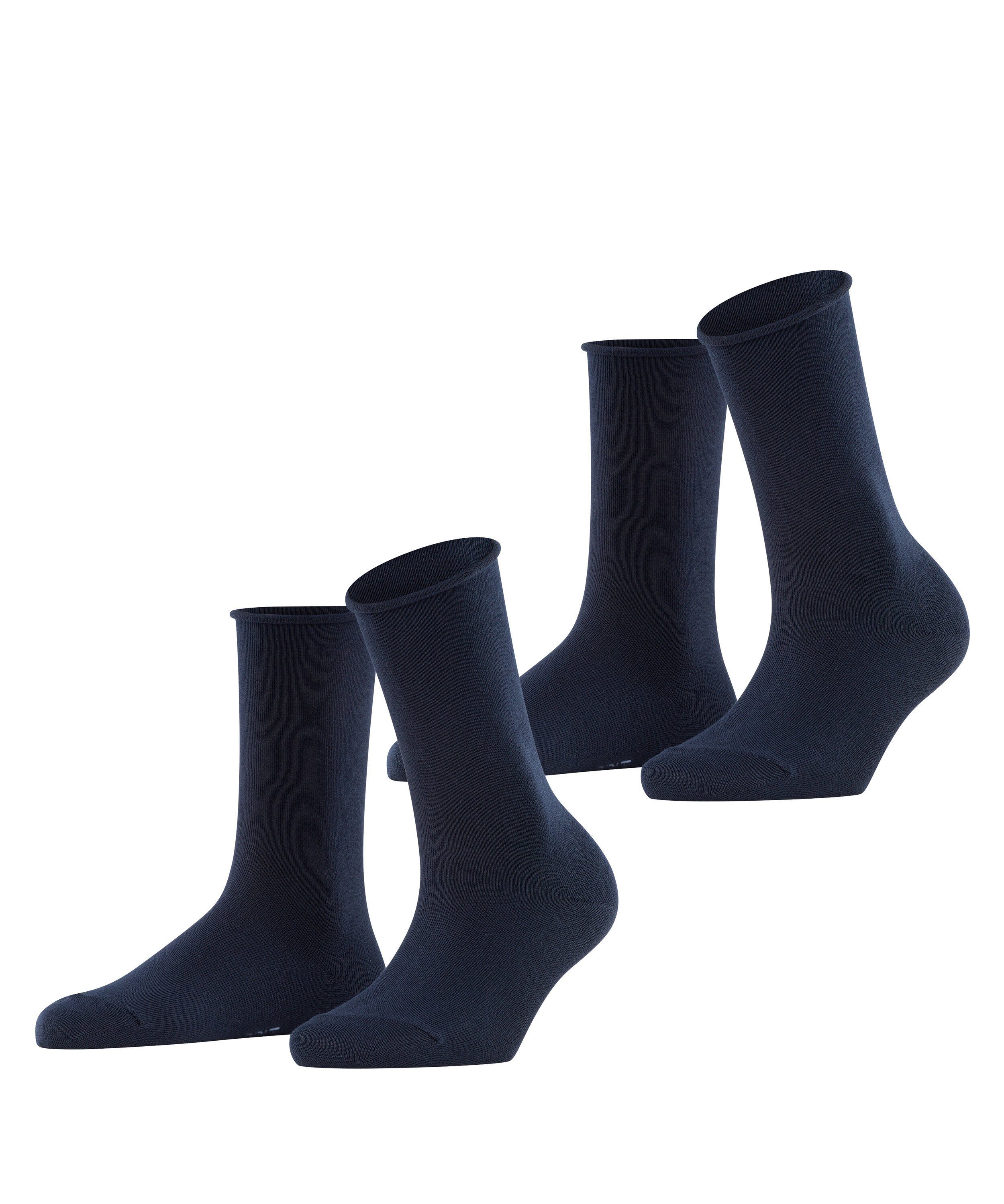 Esprit Socken Basic Pure 2-Pack (2-Paar) mit hohem Baumwollanteil