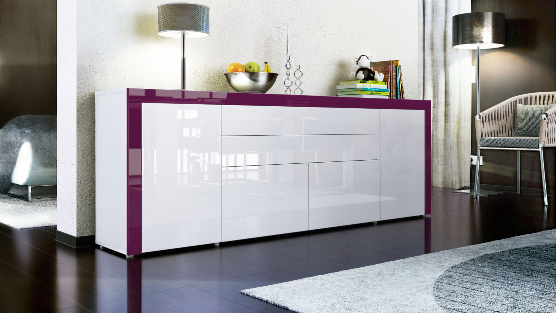 Vladon Sideboard La Paz V2 (Kommode günstig online kaufen
