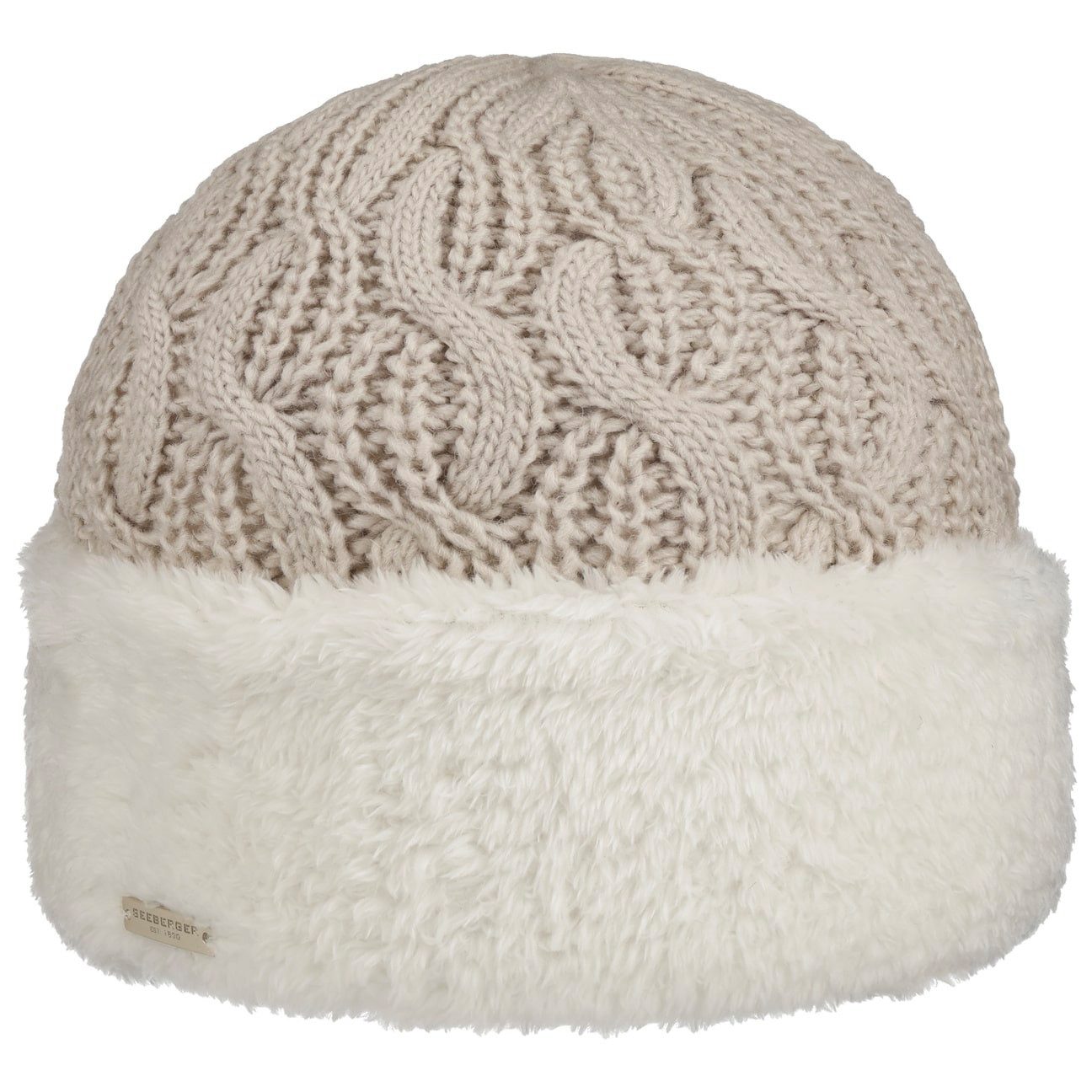 Seeberger Beanie (1-St) Beanie mit Umschlag günstig online kaufen