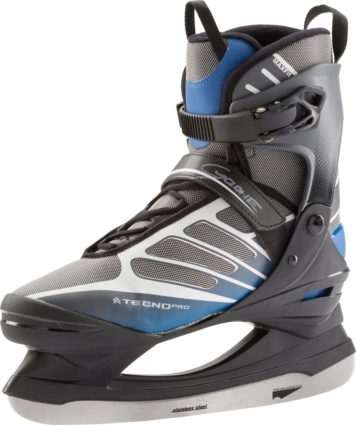 TECNOPRO Schlittschuhe Eish-Complet Cyclone M SCHW/BLAU/WEISS