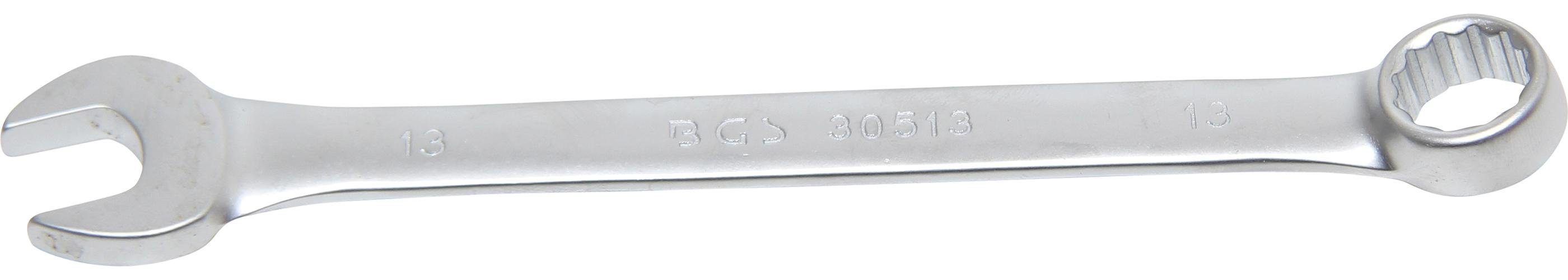 BGS technic Maulschlüssel Maul-Ringschlüssel, SW 13 mm