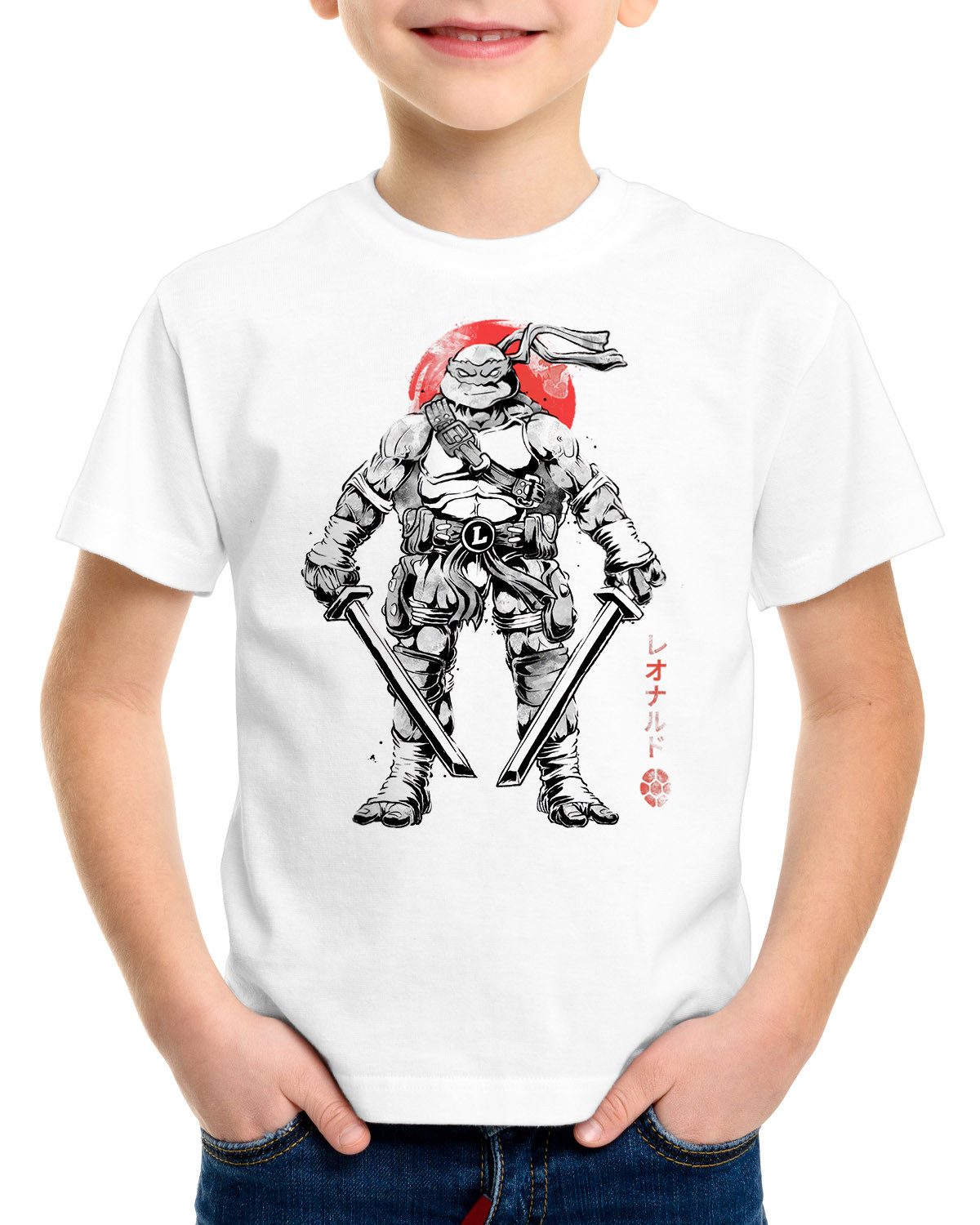 style3 T-Shirt turtles tmnt ninja teenage mutant heroes leonardo michelangelo krang