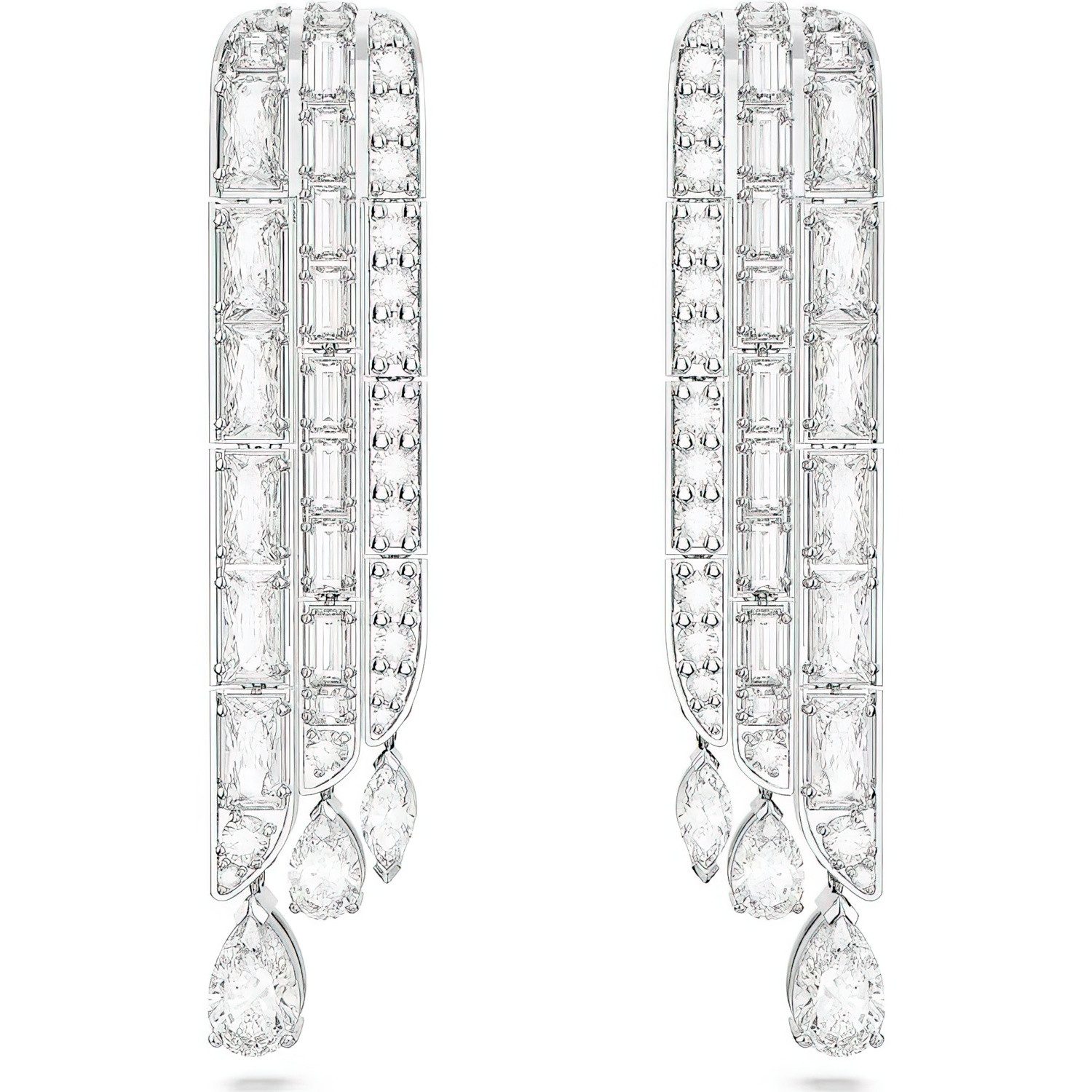 Swarovski Paar Ohrhänger Hyperbola silb... Swarovski Paar Ohrhänger Hyperbola silb...