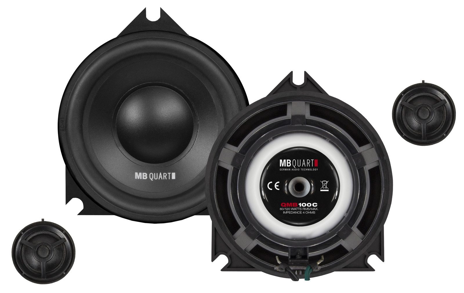 MB Quart MB-Quart QM-100C BMWv2 Kompo Lautsprecher für BMW 10 cm Auto-Lautsprecher