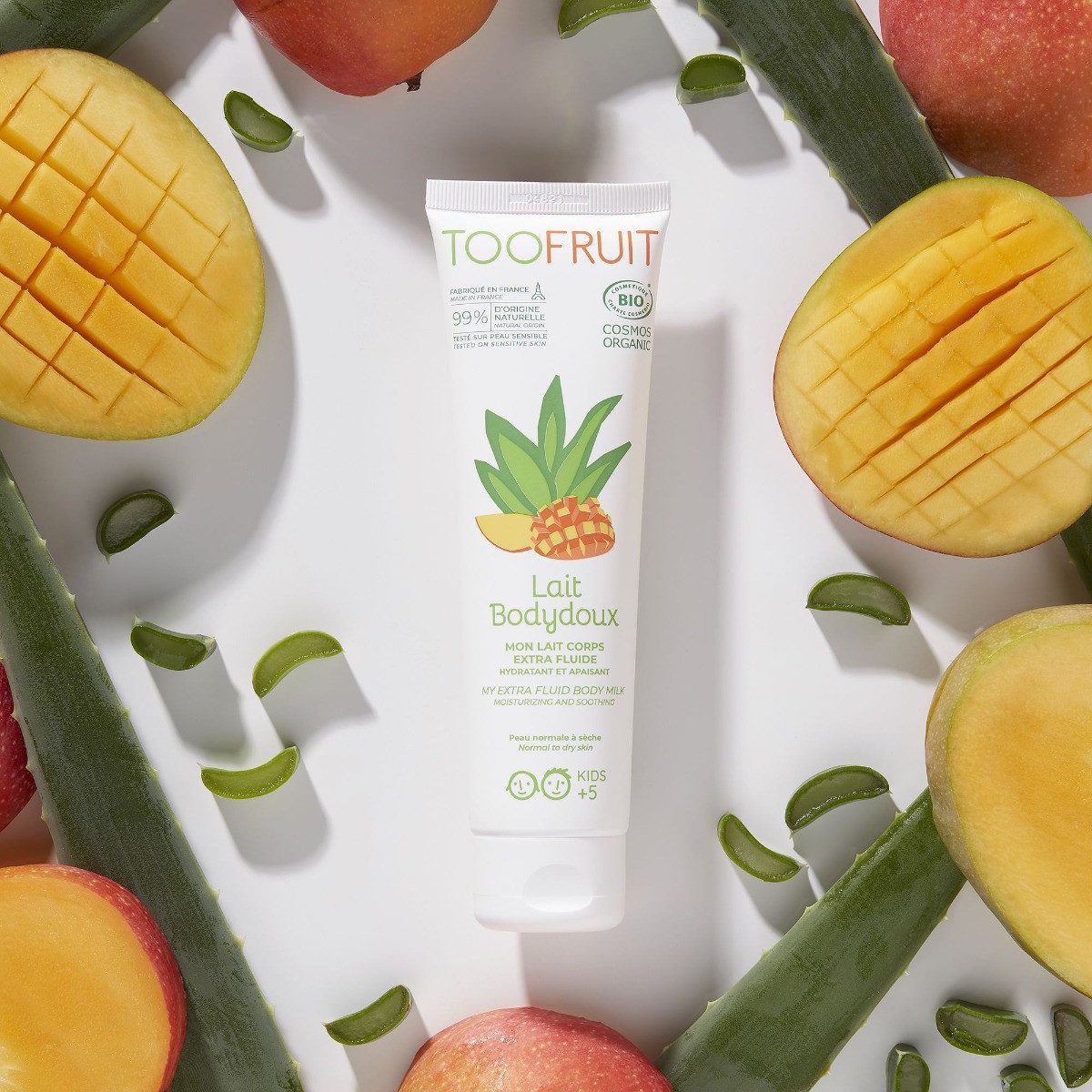 TOOFRUIT Tagescreme Körpermilch Aloe Vera-Mango