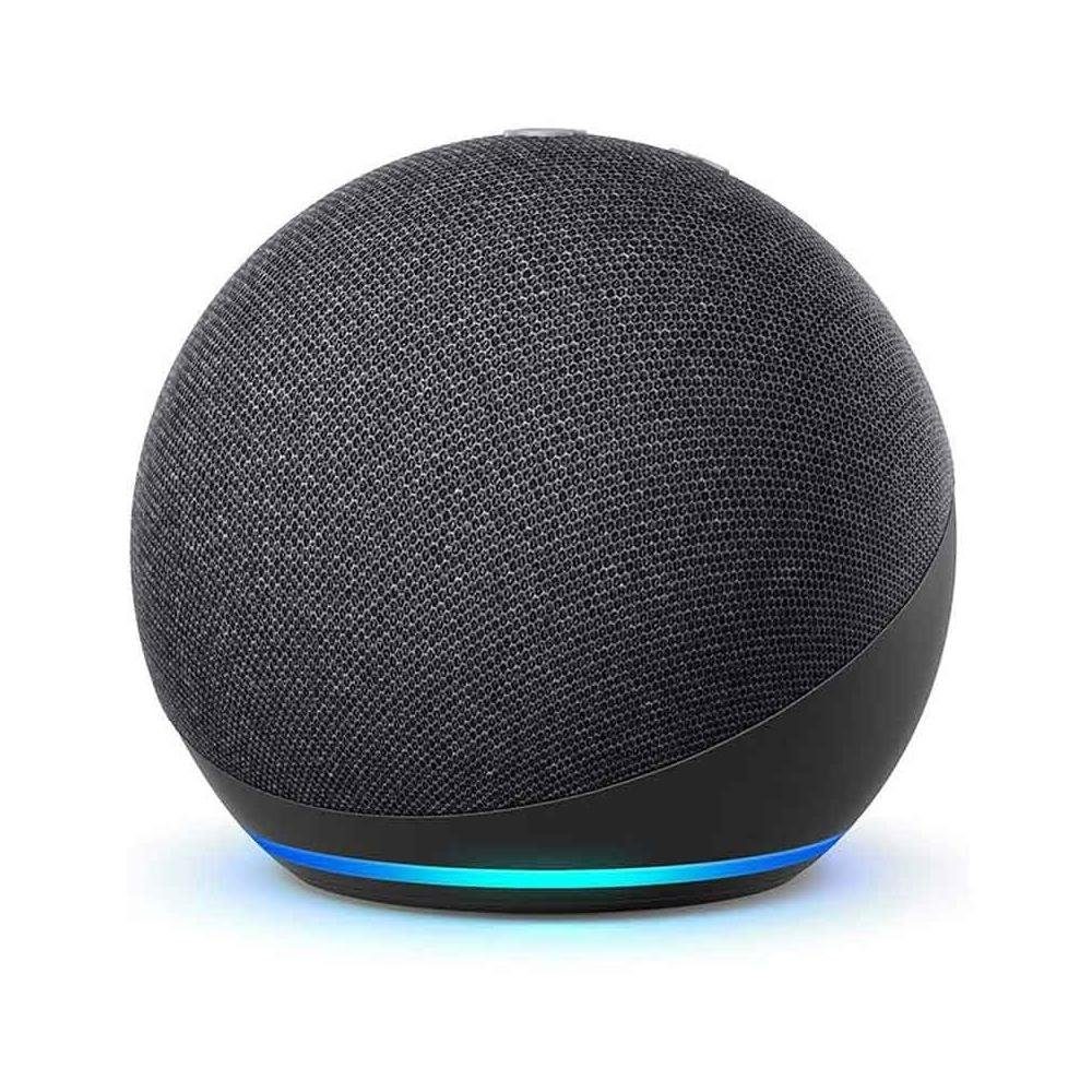 Echo 4. Generation Smarter WLAN und Bluetooth Lautsprecher Smart  Speaker (Bluetooth, WLAN (WiFi), Bluetooth, mit Alexa, Dolby-Audio), Ganz  einfach und problemlos per Sprachbefehl Internetradio hören