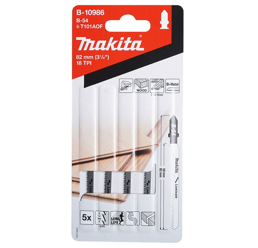 Thumbnail - Makita Stichsägeblatt B-10986