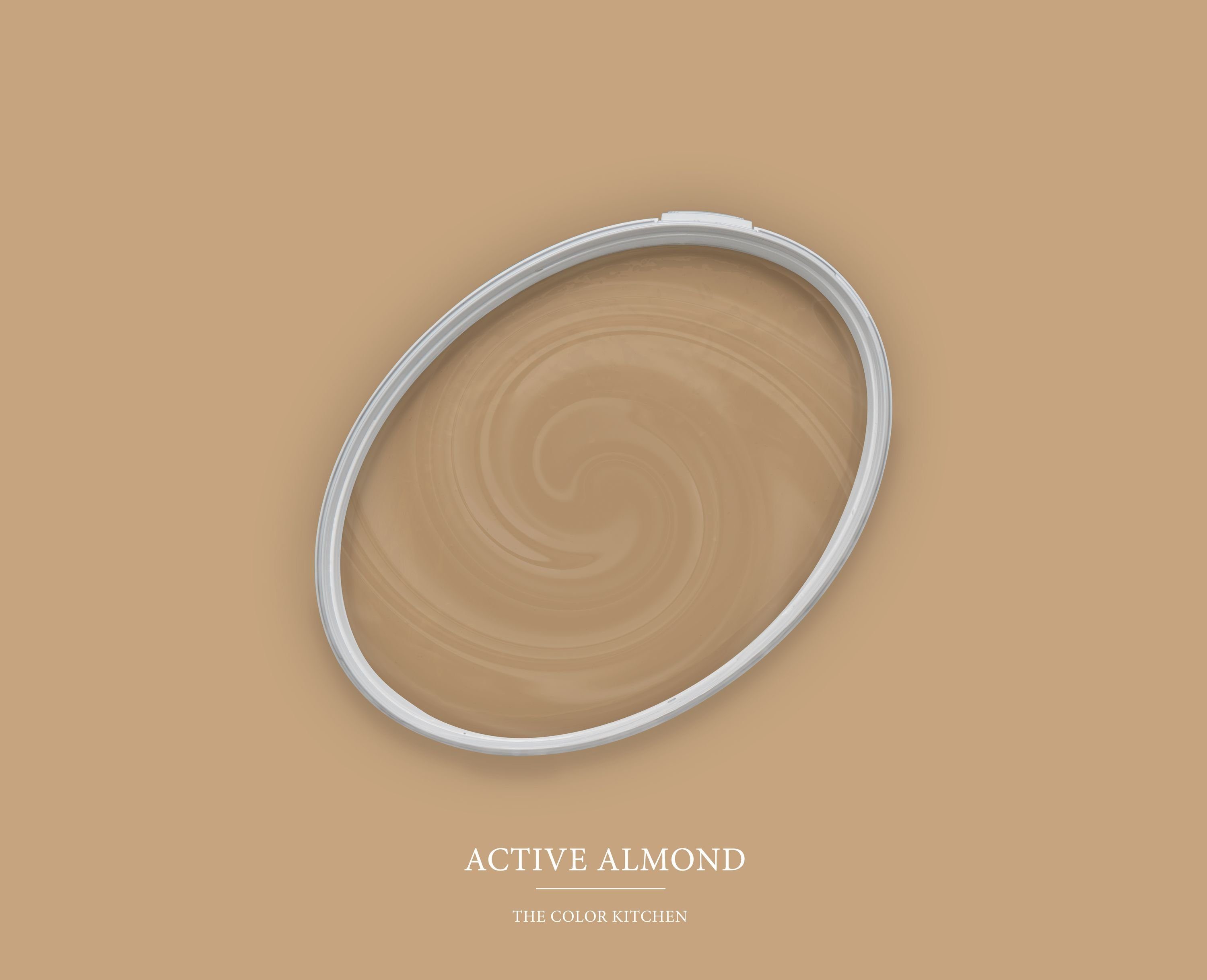 A.S. Création Wandfarbe, Wand- und Deckenfarbe Seidenmatt Innenfarbe 6004 5l Active Almond
