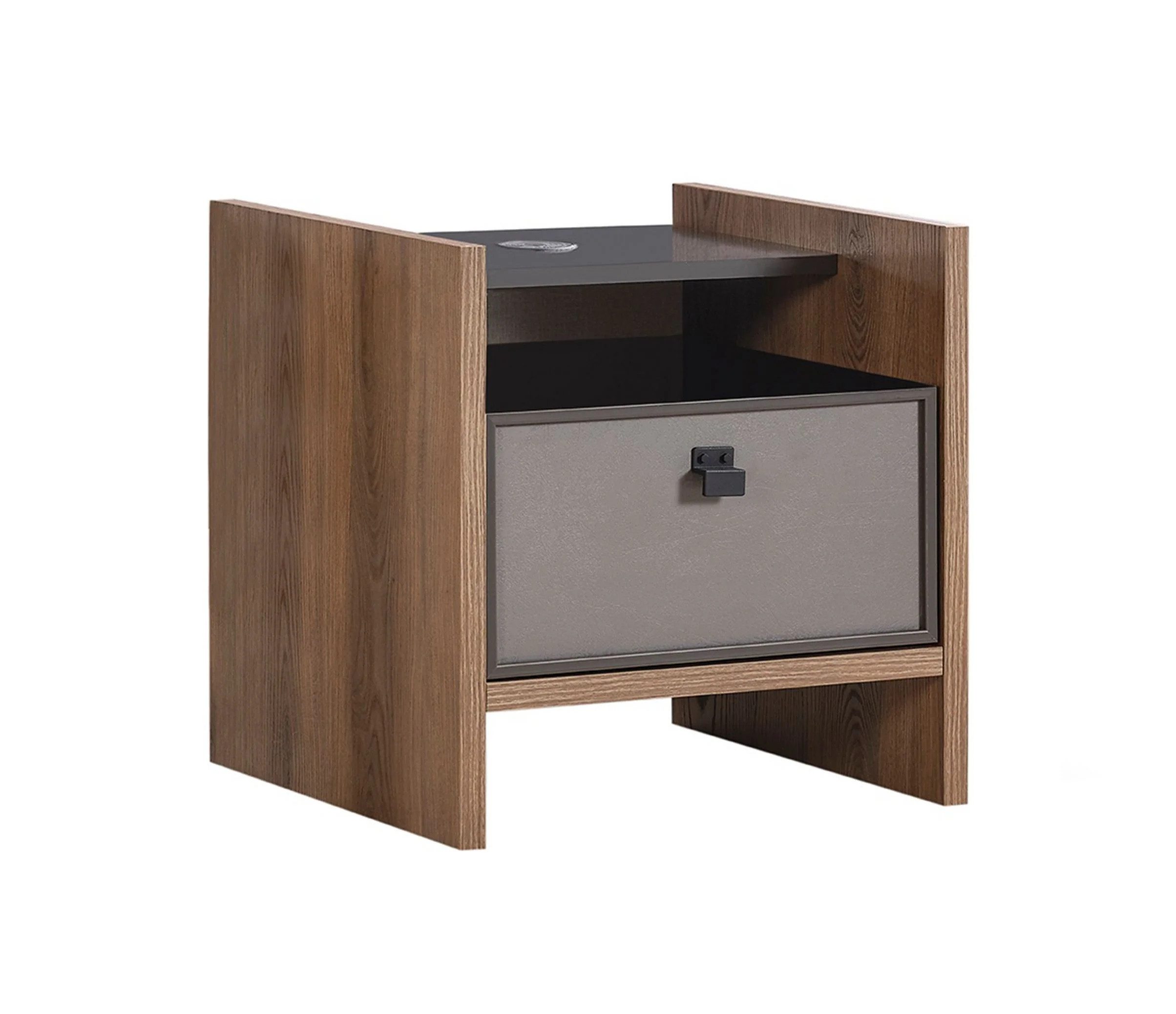 Möbel-Zeit Nachtkommode ACTION – Inkl. Wireless Charging Ladestation