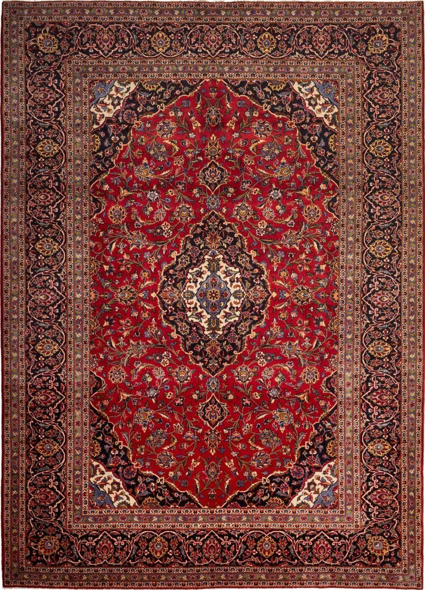 Orientteppich Keshan 248x350 Handgeknüpfter Orientteppich / Perserteppich, Nain Trading, rechteckig, Höhe: 12 mm