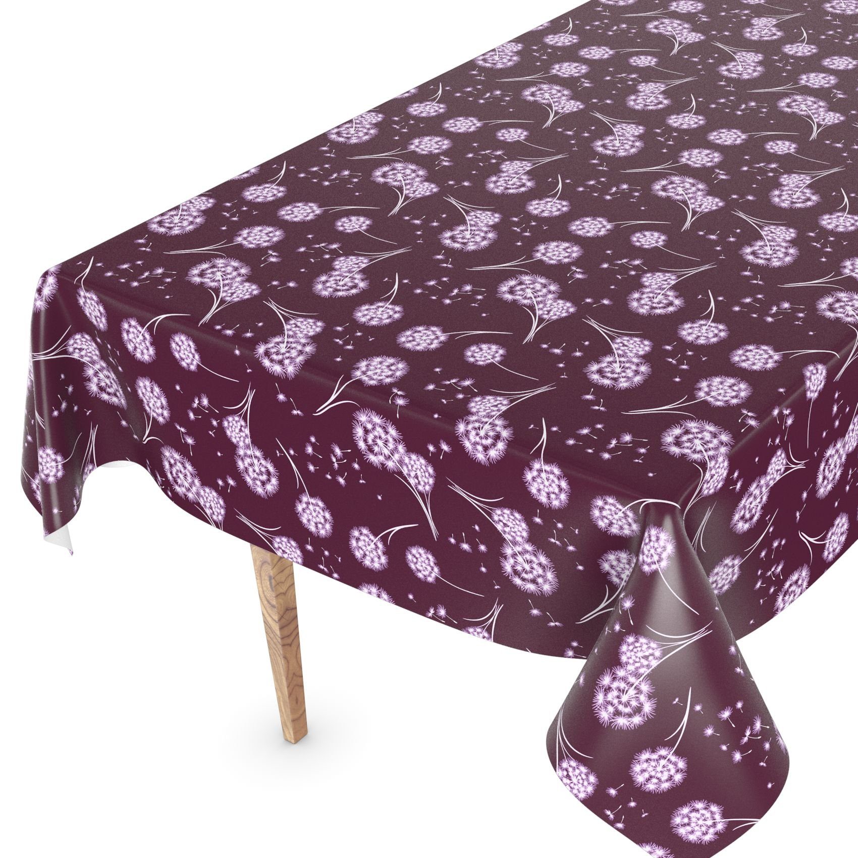 ANRO Tischdecke Wachstuchtischdecke Gartentischdecke Wachstischdecke (Einze günstig online kaufen