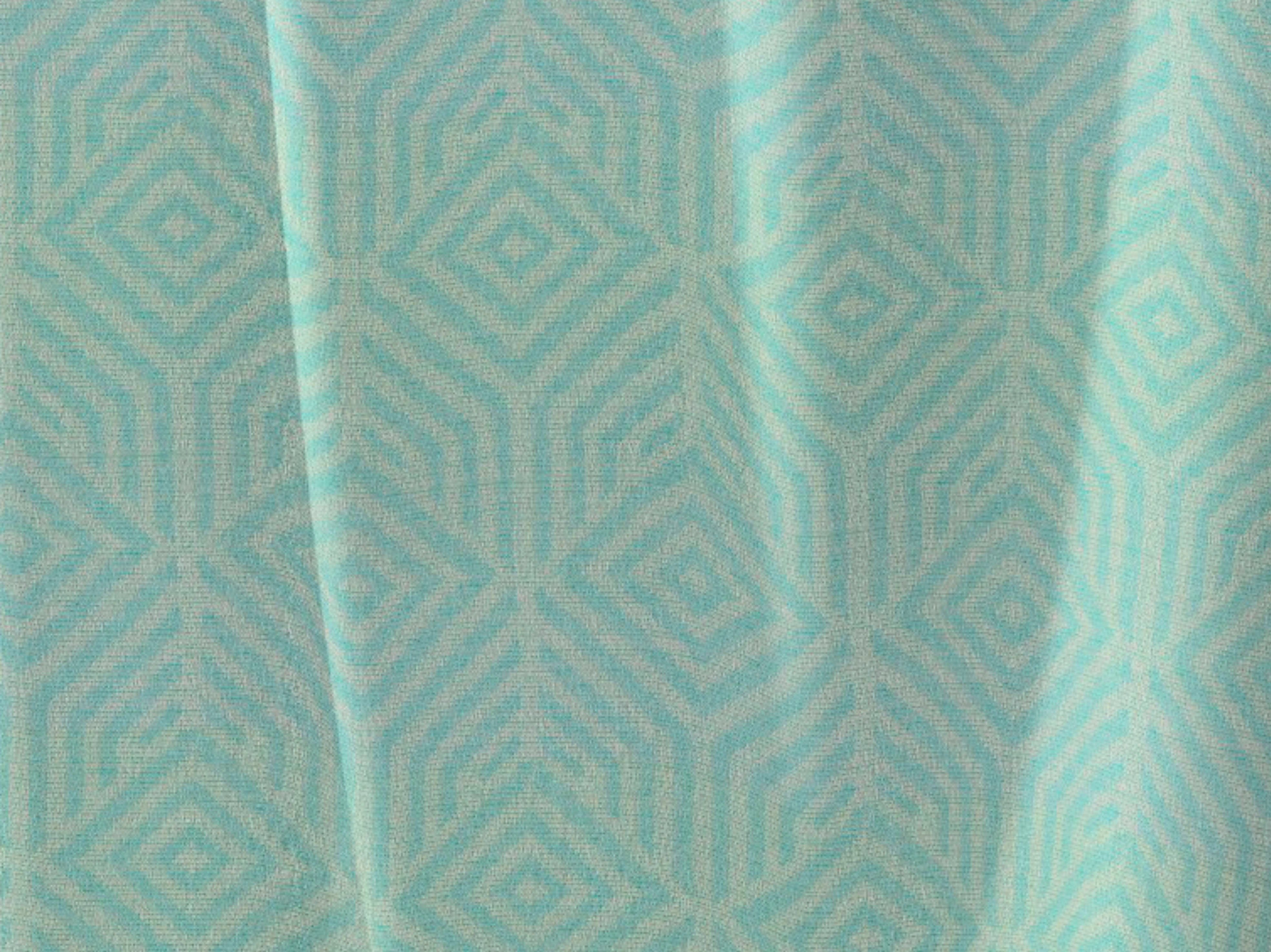 Kräuselband Vorhang Diamond, (1 St), nachhaltig Easy blickdicht, Jacquard, Adam, blau